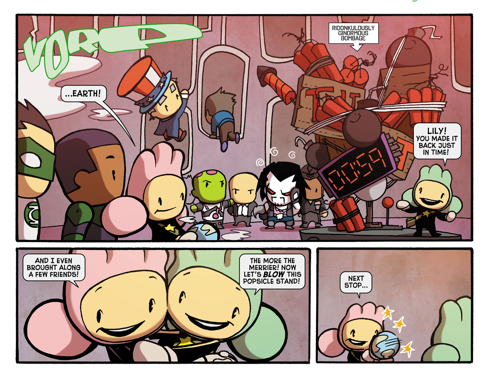 Read online Scribblenauts Unmasked: A Crisis of Imagination comic -  Issue #17 - 16