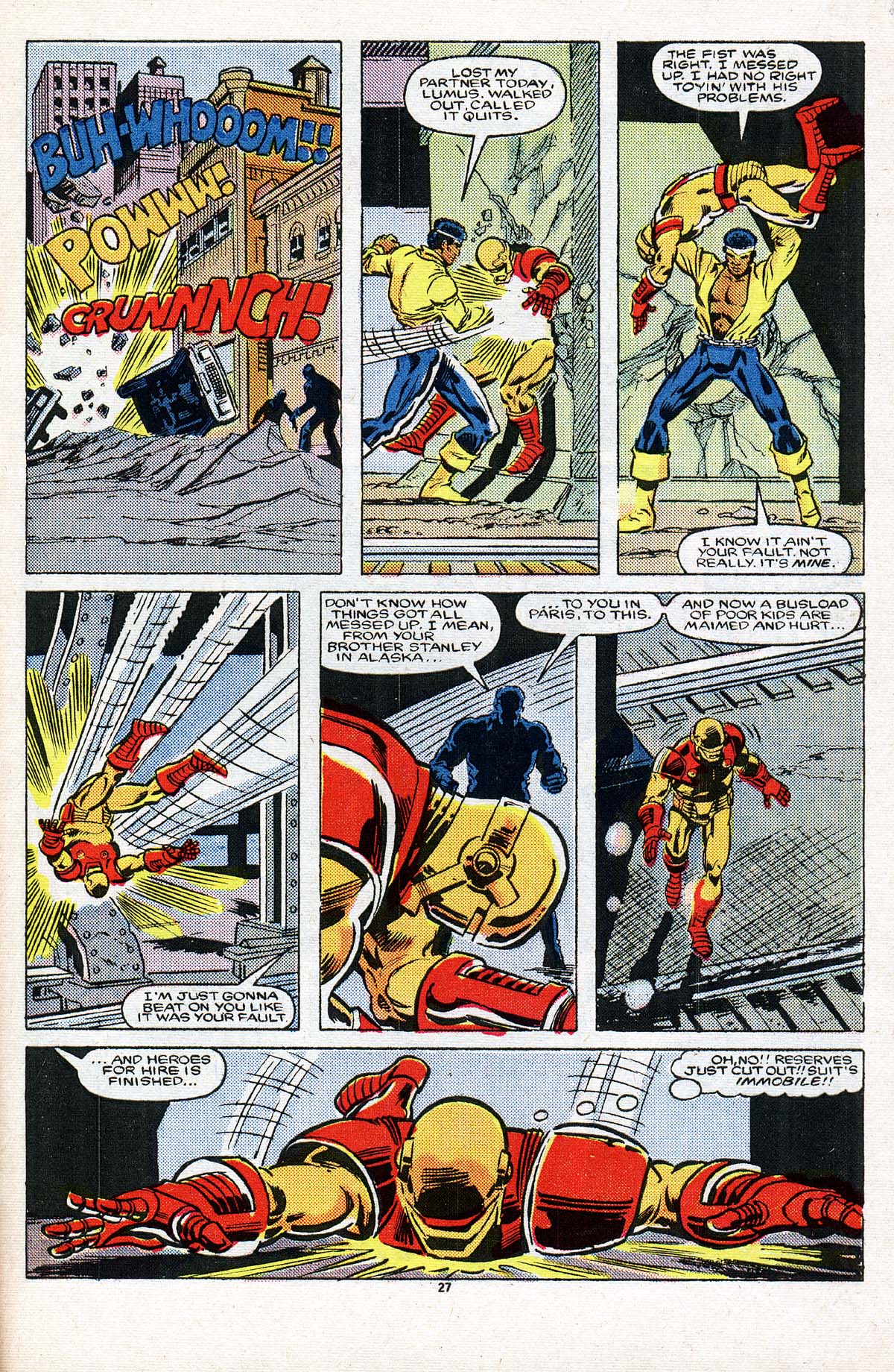 Read online Power Man and Iron Fist (1978) comic -  Issue #125 - 30