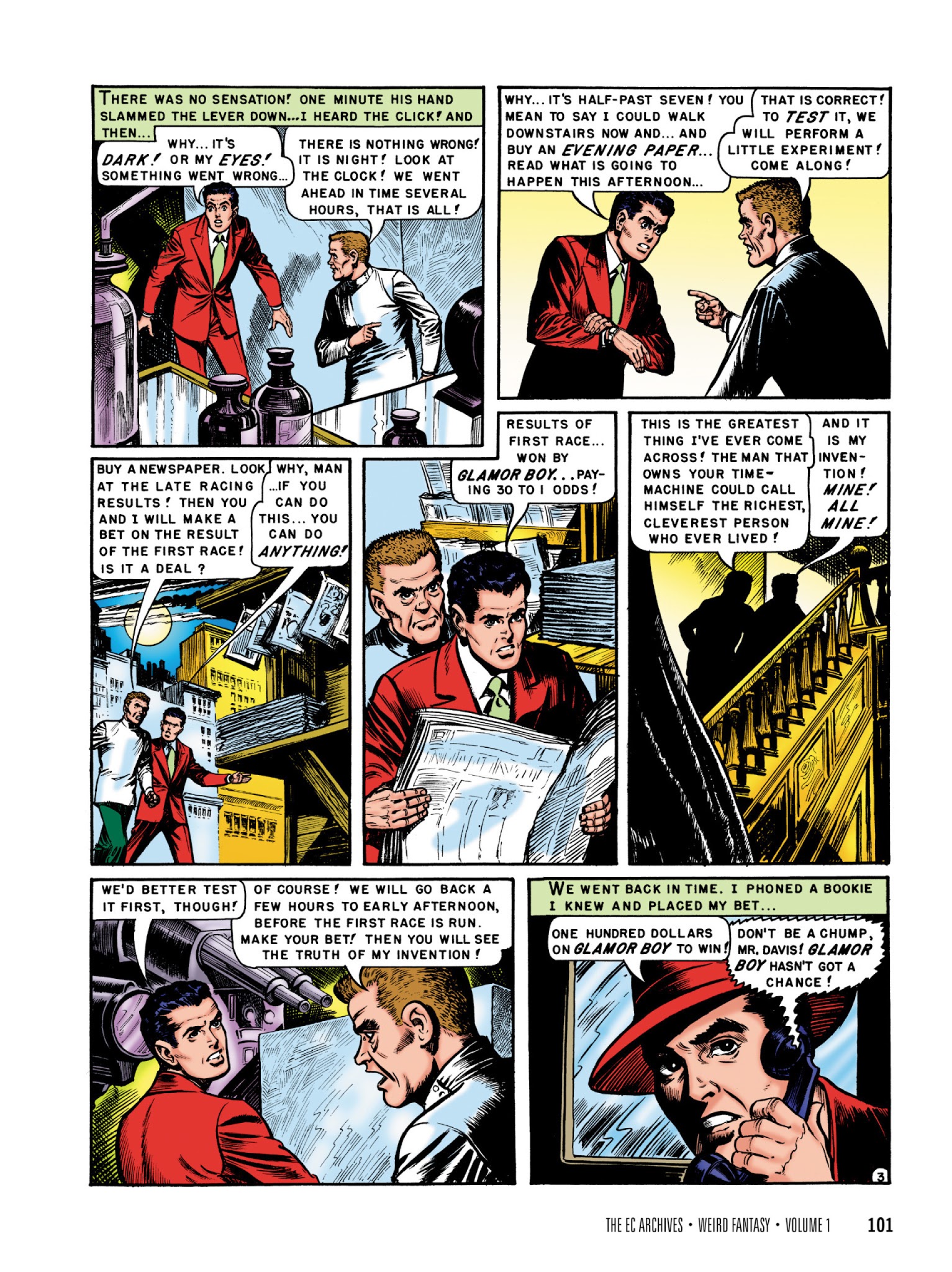 Read online The EC Archives: Weird Fantasy comic -  Issue # TPB 1 - 103