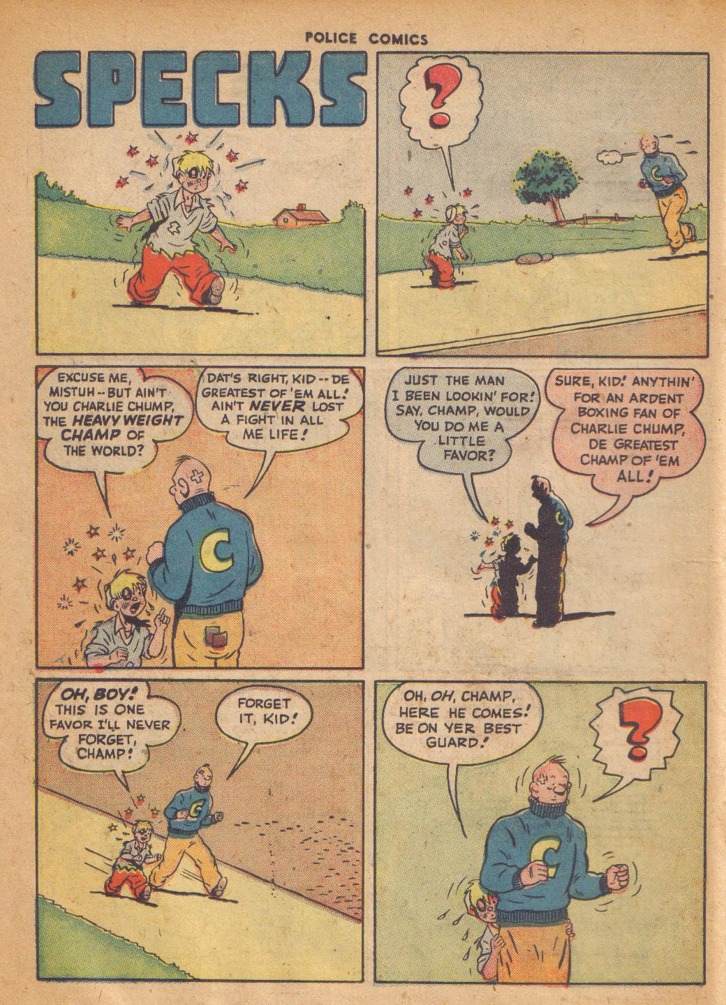 Read online Police Comics comic -  Issue #69 - 26