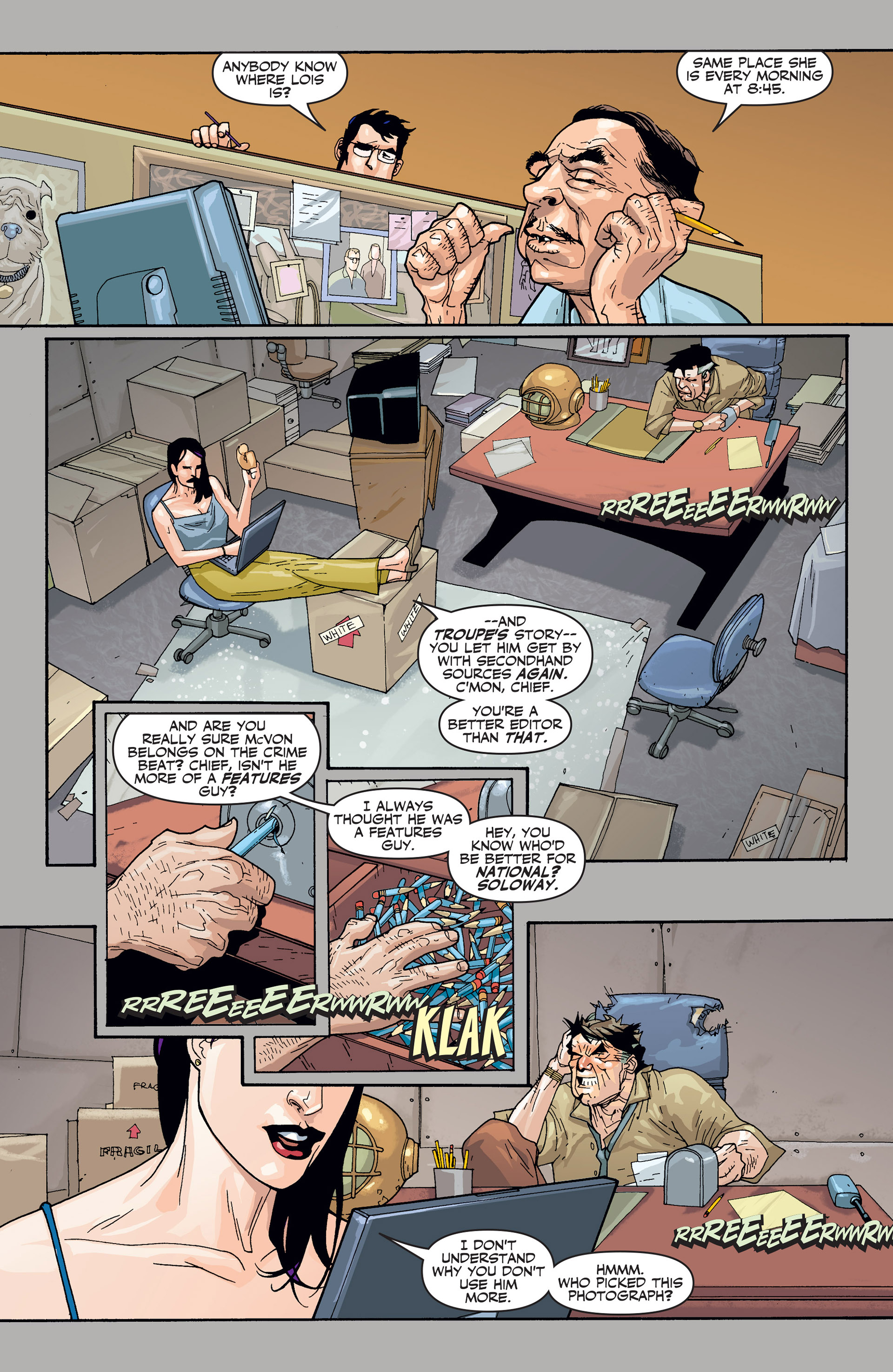 Read online Superman: Birthright (2003) comic -  Issue #6 - 7