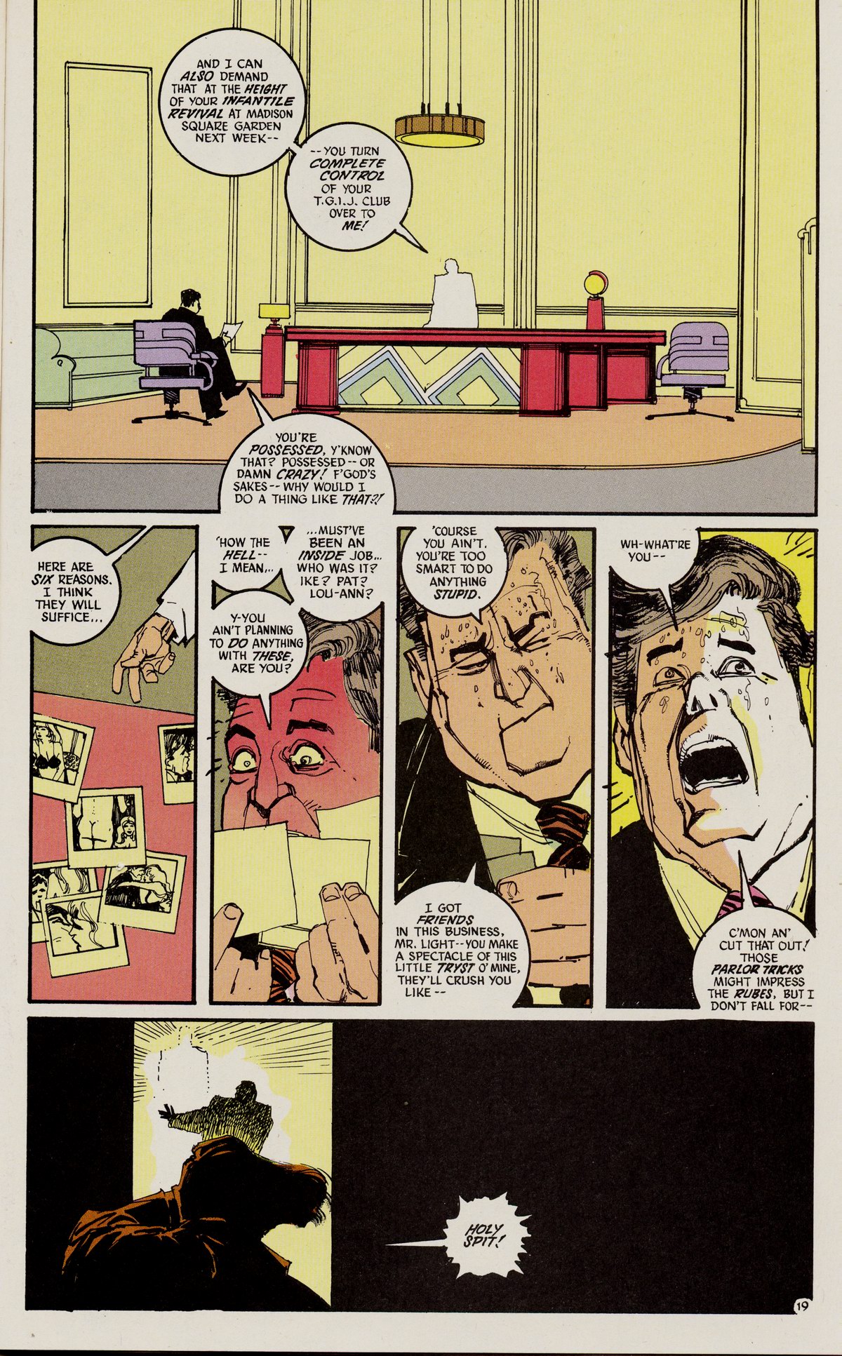 Read online The Shadow (1987) comic -  Issue #4 - 21