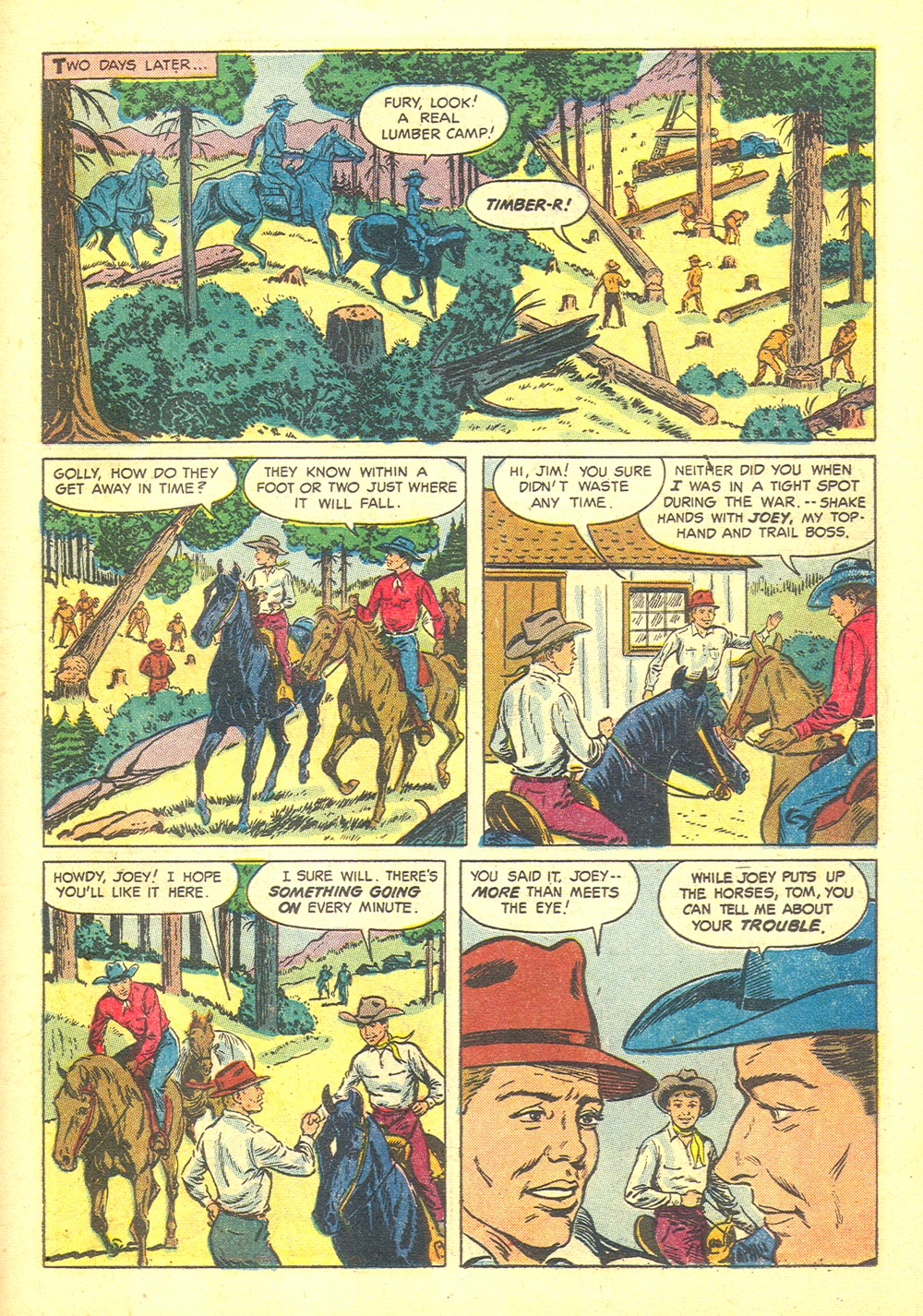 Read online Four Color Comics comic -  Issue #781 - 23