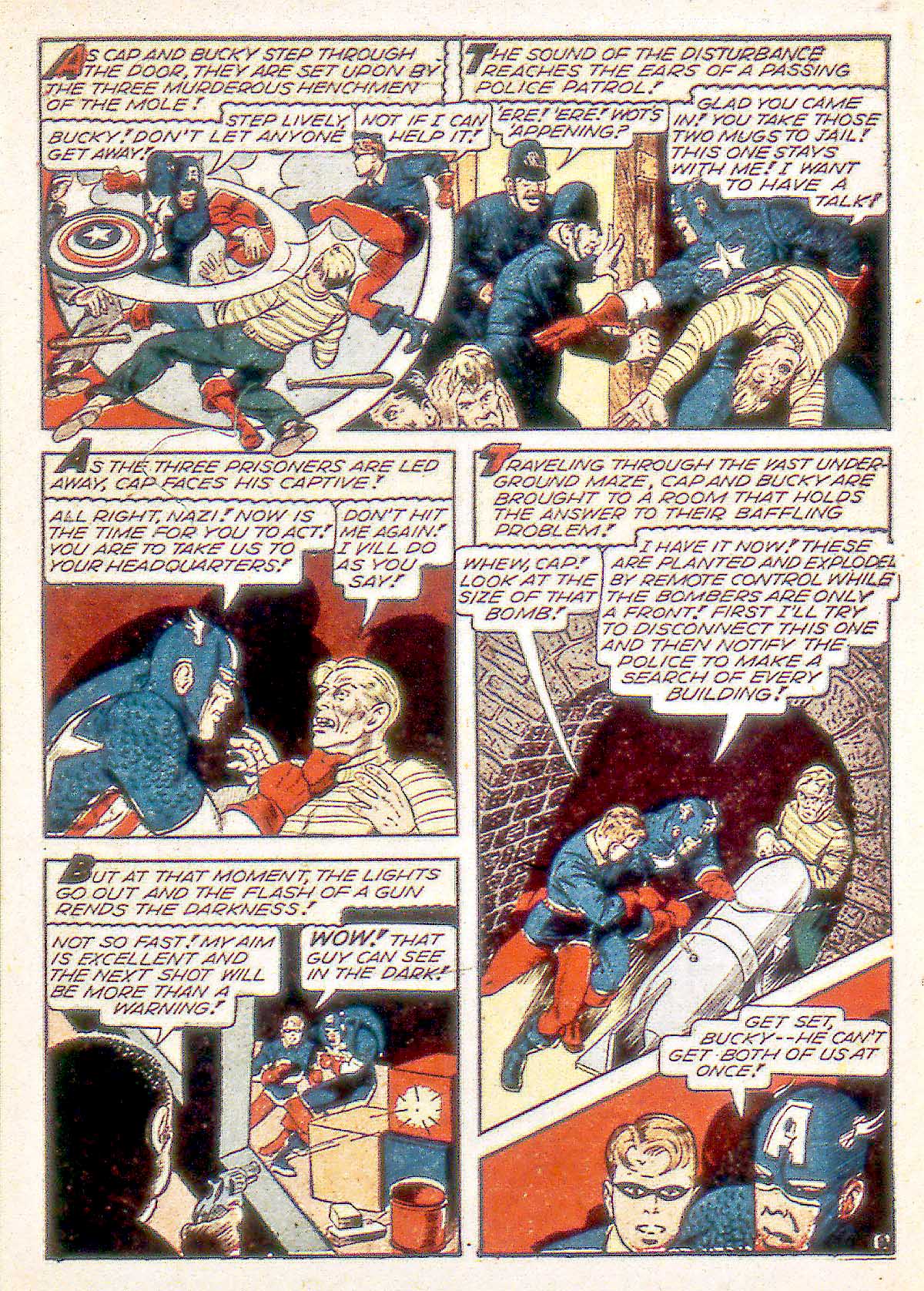 Read online Captain America Comics comic -  Issue #32 - 11