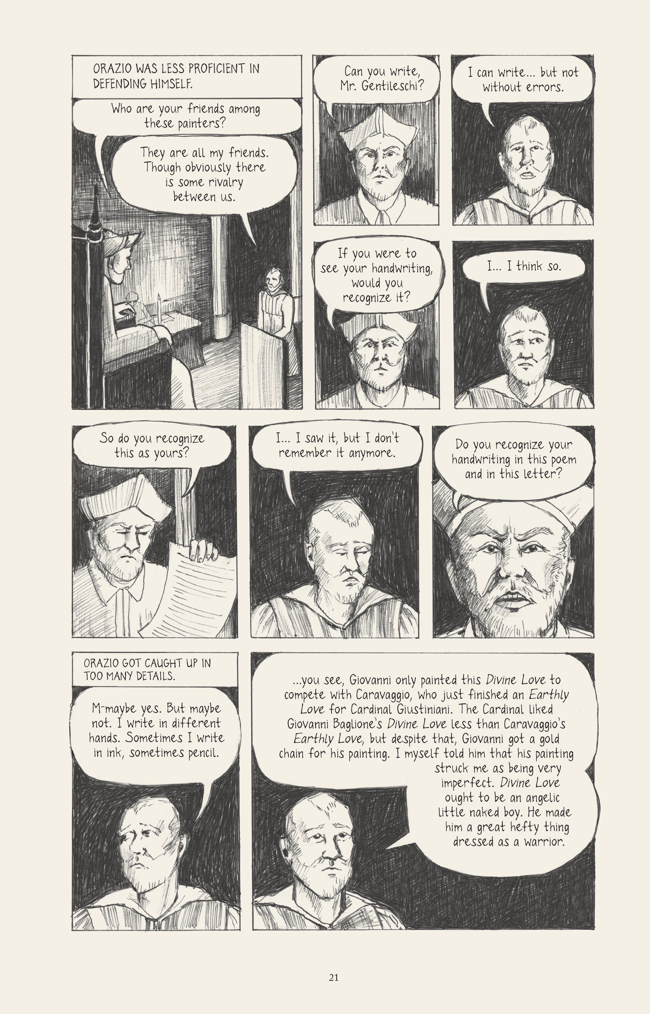 Read online I Know What I Am: The Life and Times of Artemisia Gentileschi comic -  Issue # TPB (Part 1) - 30