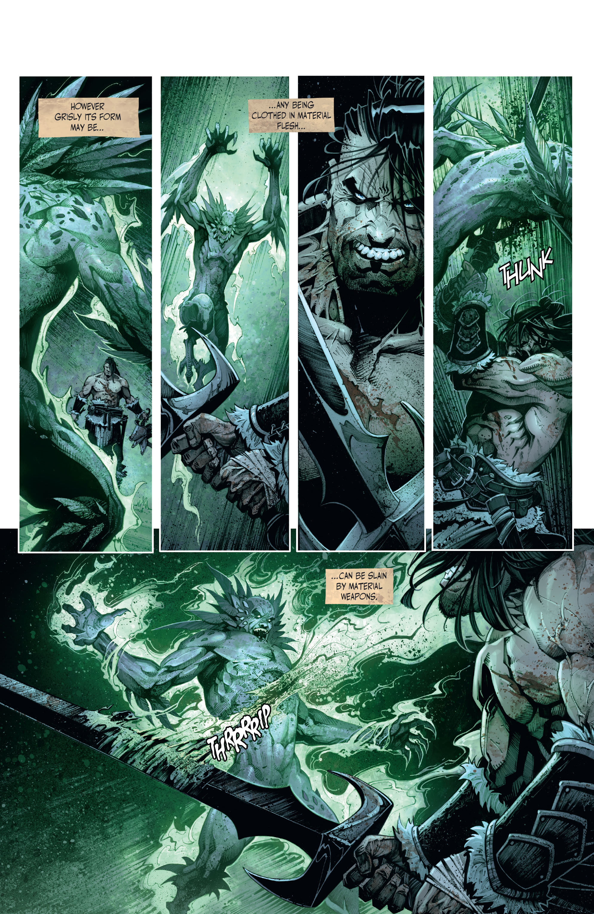 Read online The Cimmerian: Beyond The Black River comic -  Issue #2 - 21