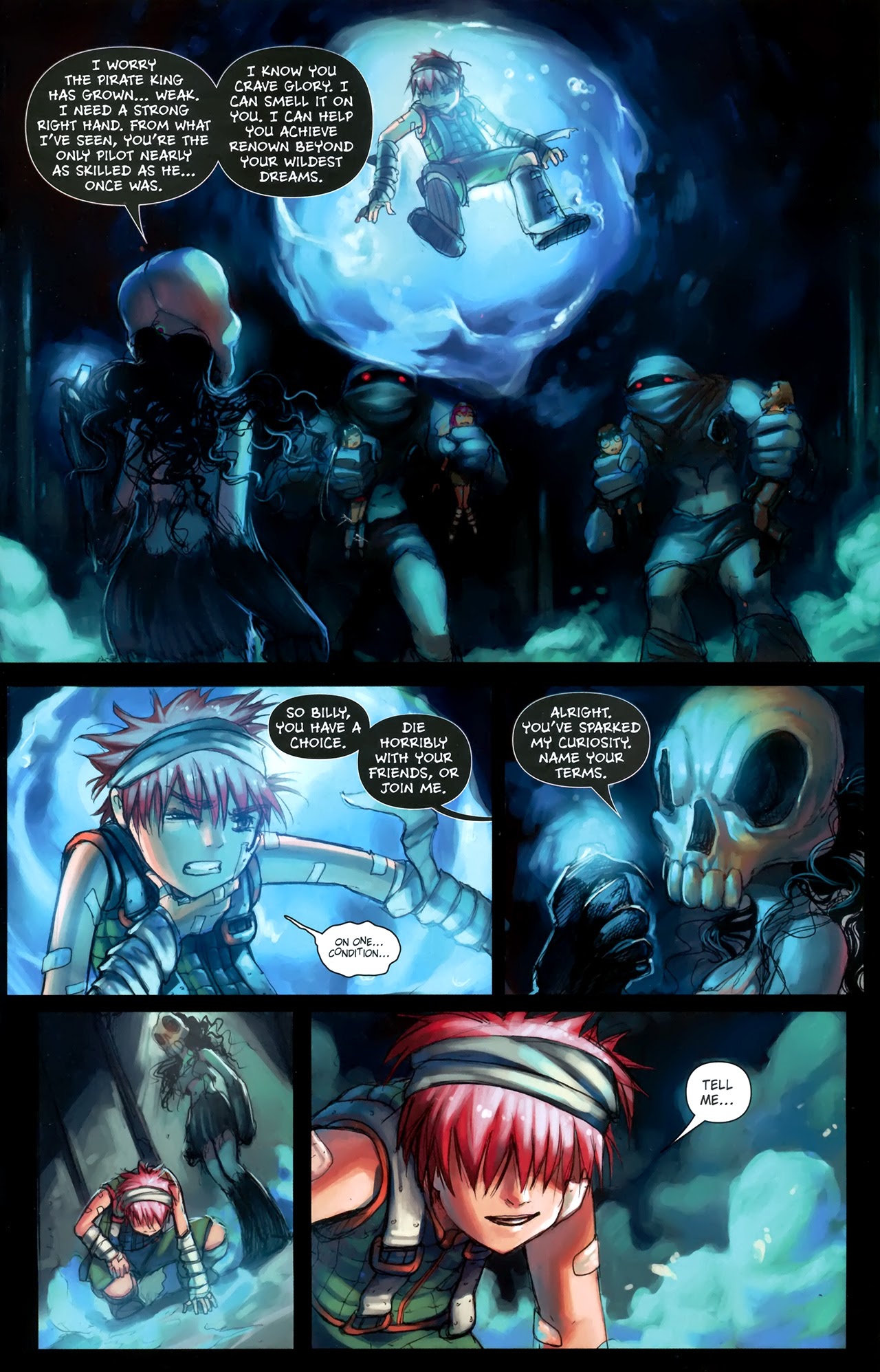 Read online Sky Pirates Of Neo Terra comic -  Issue #5 - 15