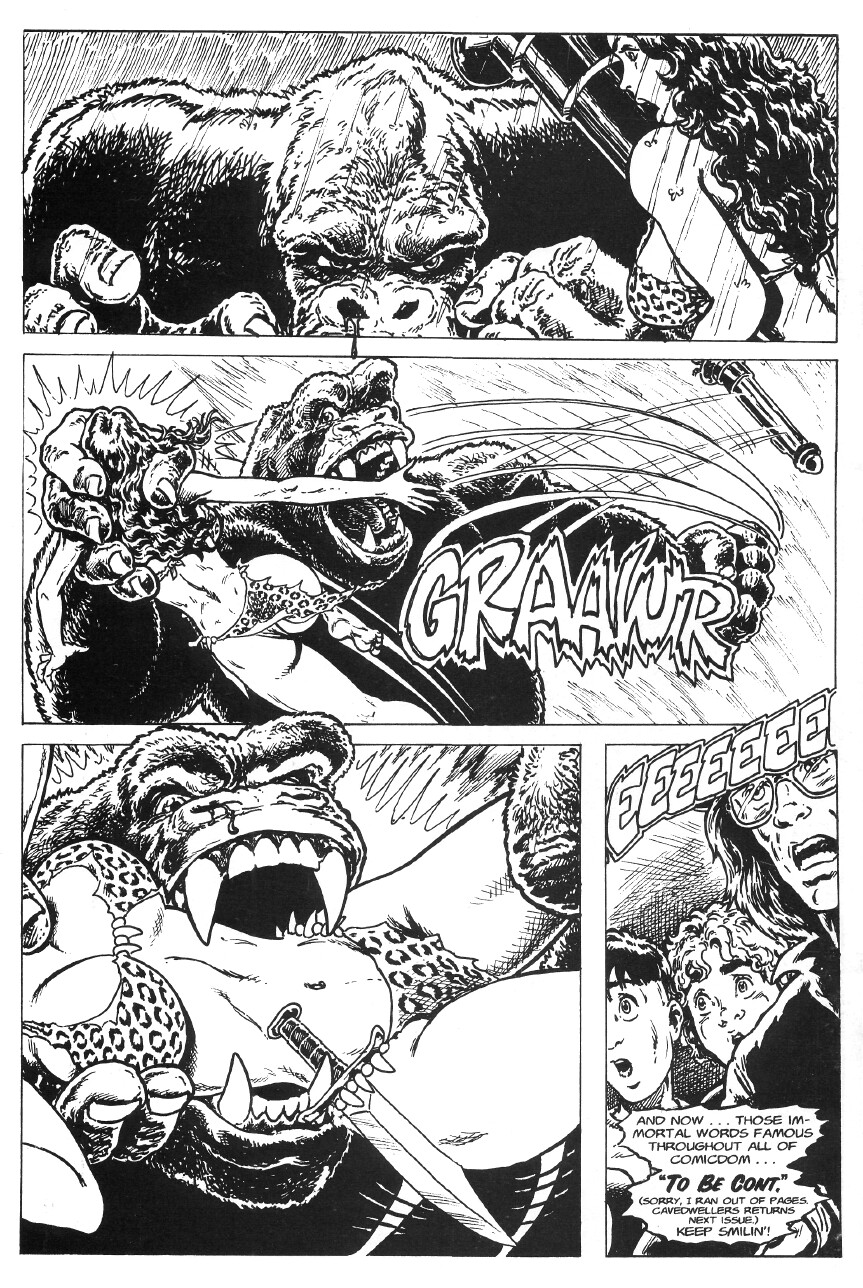Read online Cavewoman: Rain comic -  Issue #4 - 38