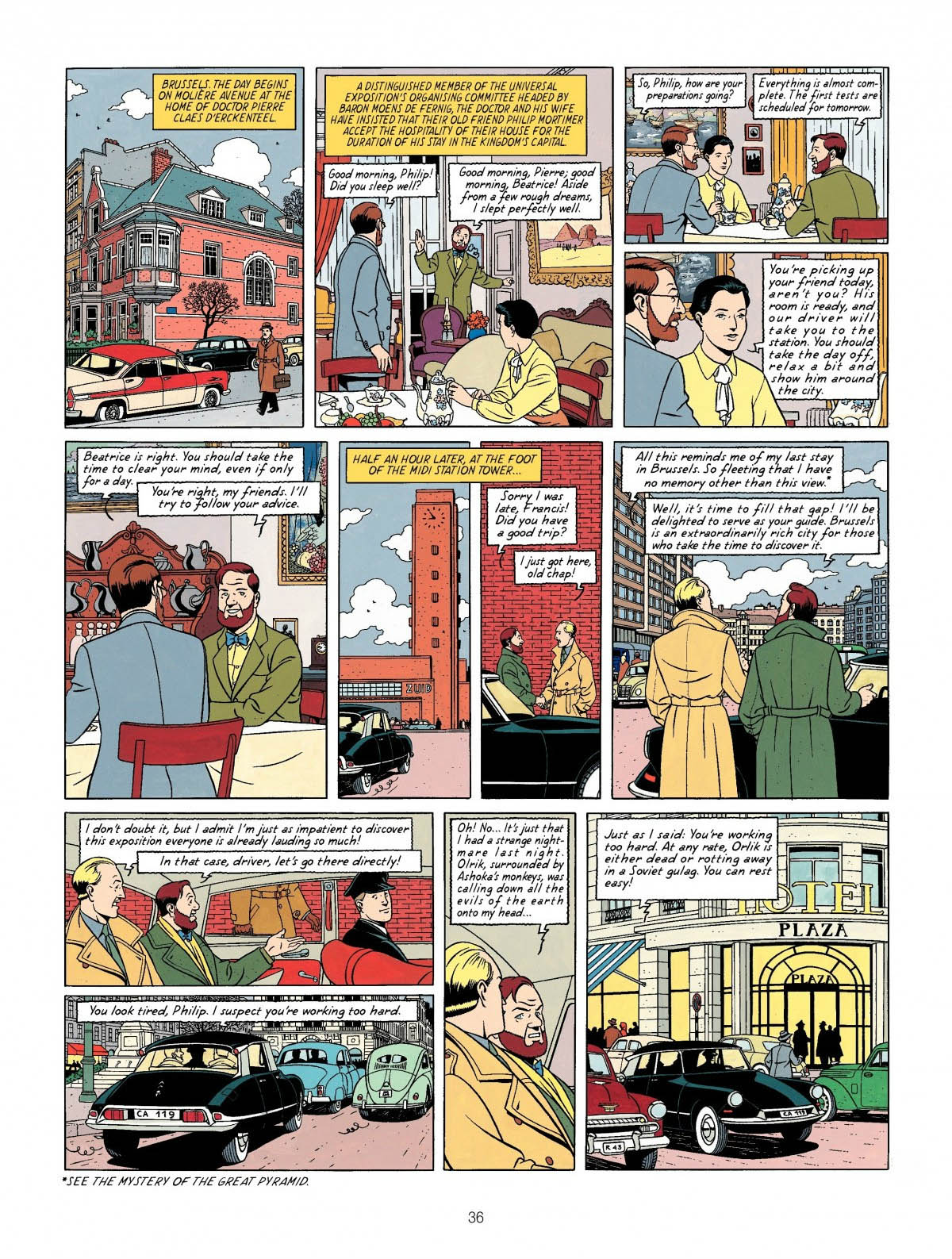 Read online The Adventures of Blake & Mortimer comic -  Issue #9 - 38