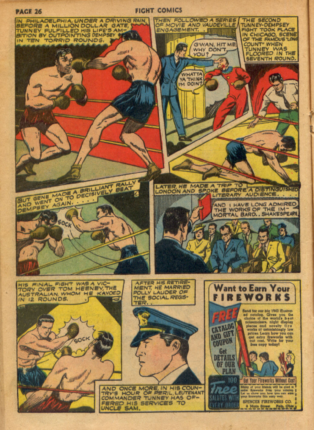 Read online Fight Comics comic -  Issue #19 - 28