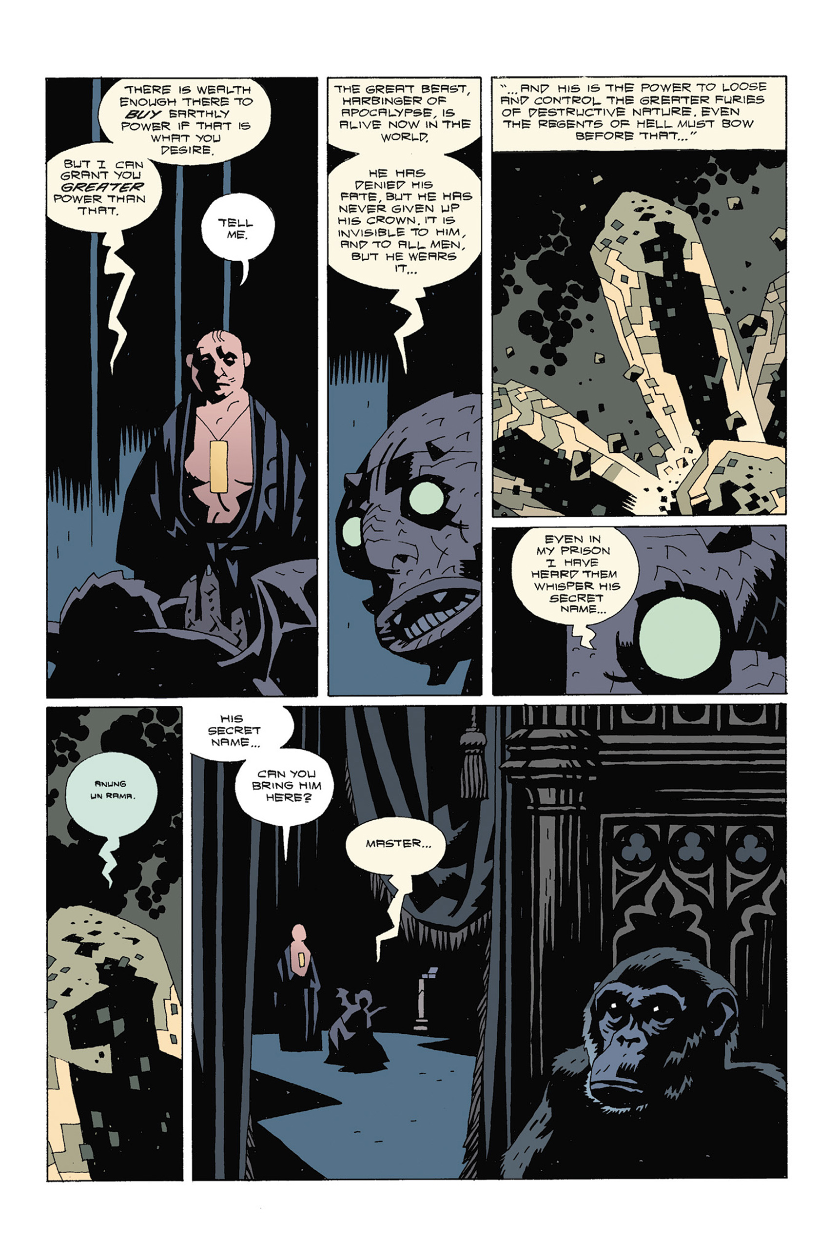Read online Hellboy: The Right Hand of Doom comic -  Issue # TPB - 88