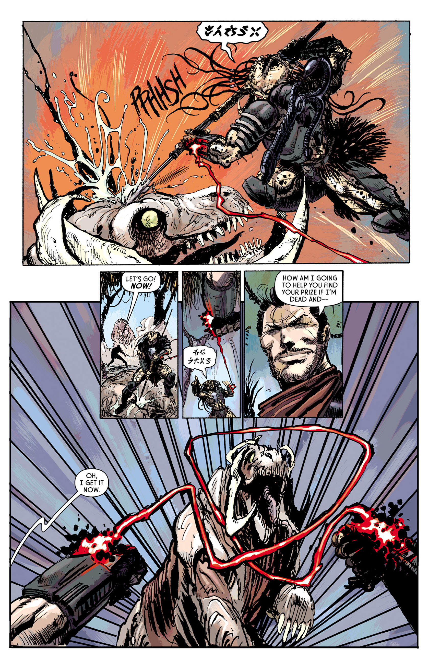 Read online Predator: Fire and Stone comic -  Issue #2 - 22