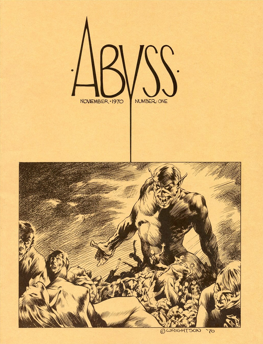 Abyss (1970) issue Full - Page 1
