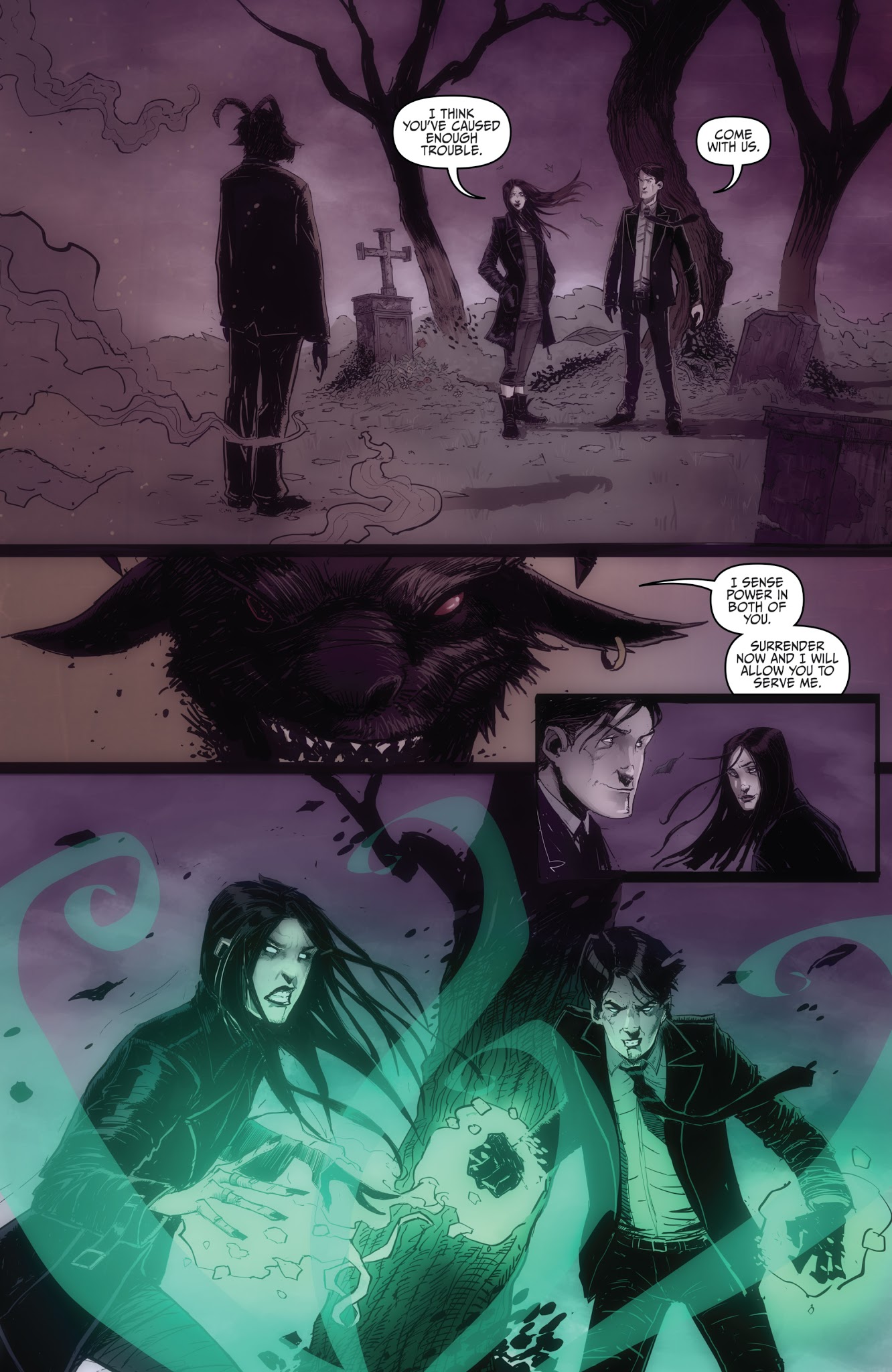 Read online October Faction: Supernatural Dreams comic -  Issue #2 - 9