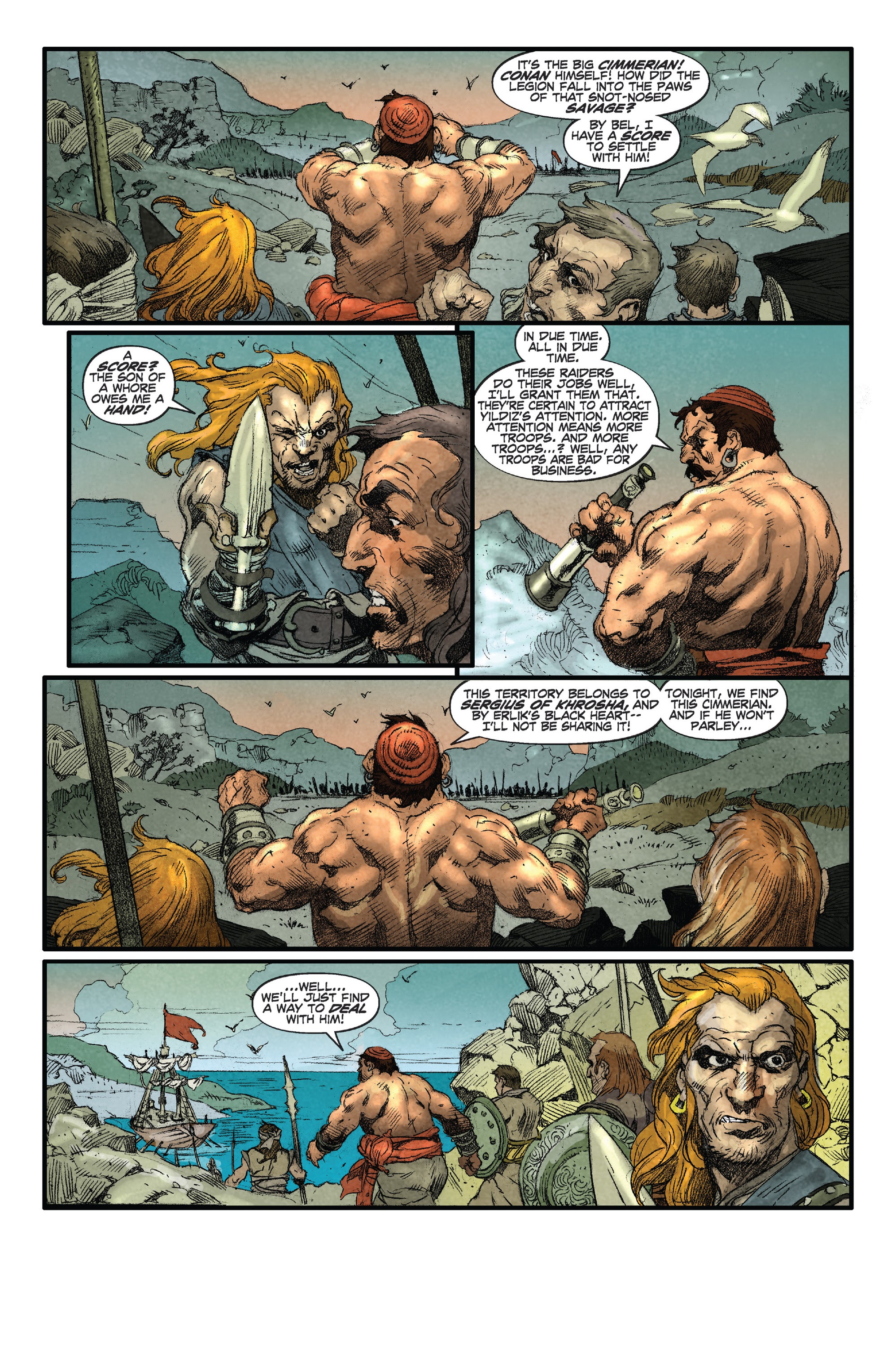 Read online Conan Chronicles Epic Collection comic -  Issue # TPB The Battle of Shamla Pass (Part 3) - 74