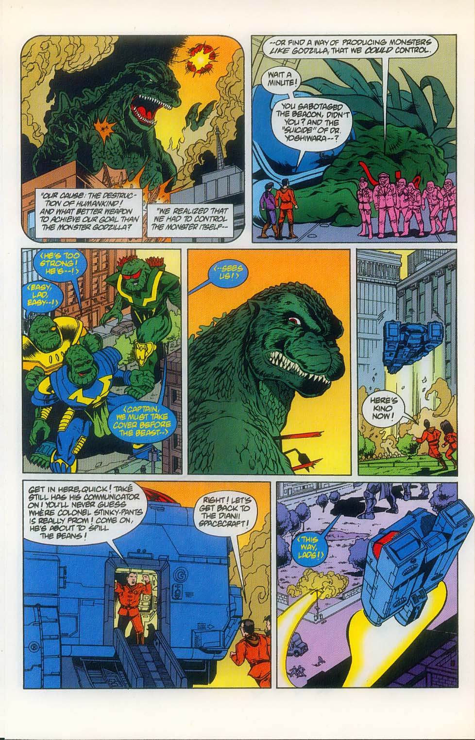 Godzilla (1995) Issue #8 #9 - English 8 Godzilla (1995) Issue #8 #9 - English 8