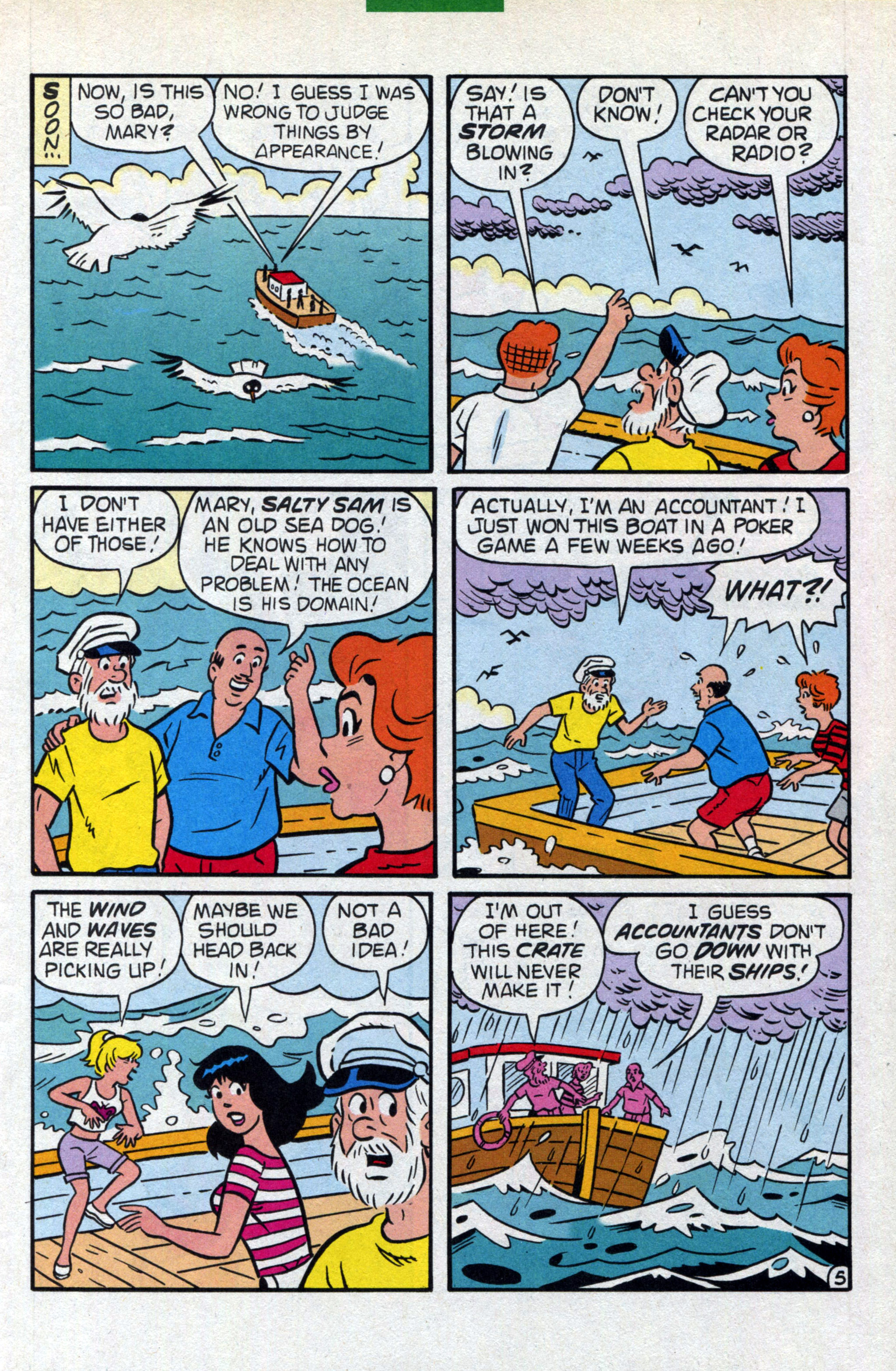 Read online Archie's Vacation Special comic -  Issue #8 - 7