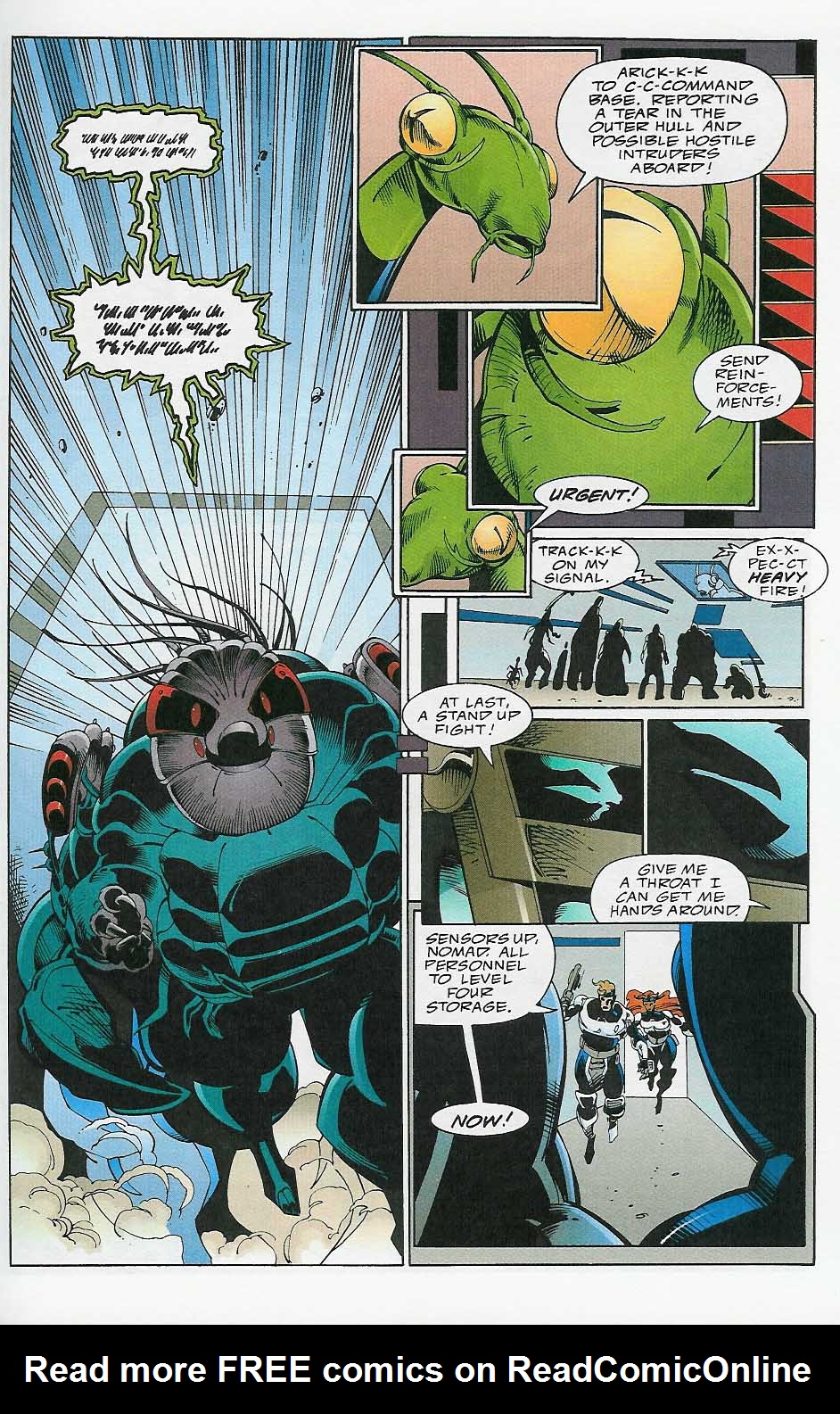 Read online Alien Legion: On the Edge comic -  Issue #2 - 20