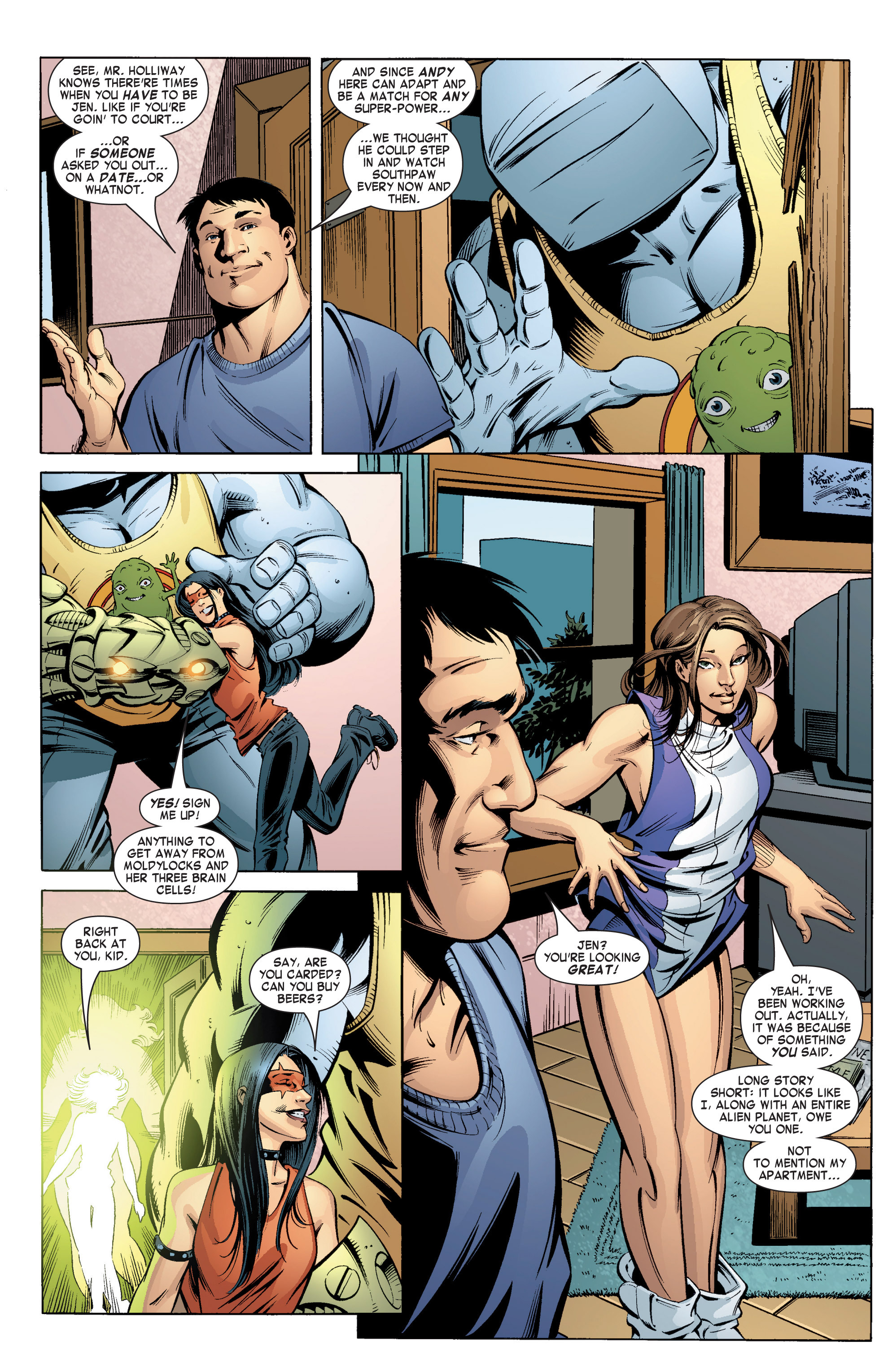 Read online She-Hulk (2004) comic -  Issue #9 - 10