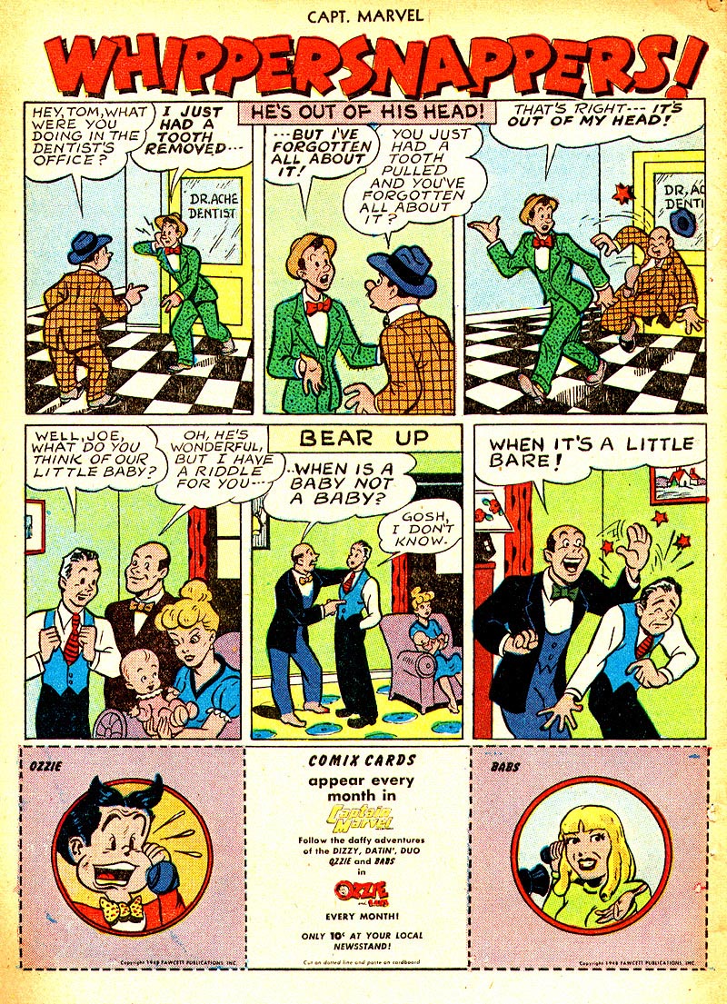 Read online Captain Marvel Adventures comic -  Issue #88 - 44