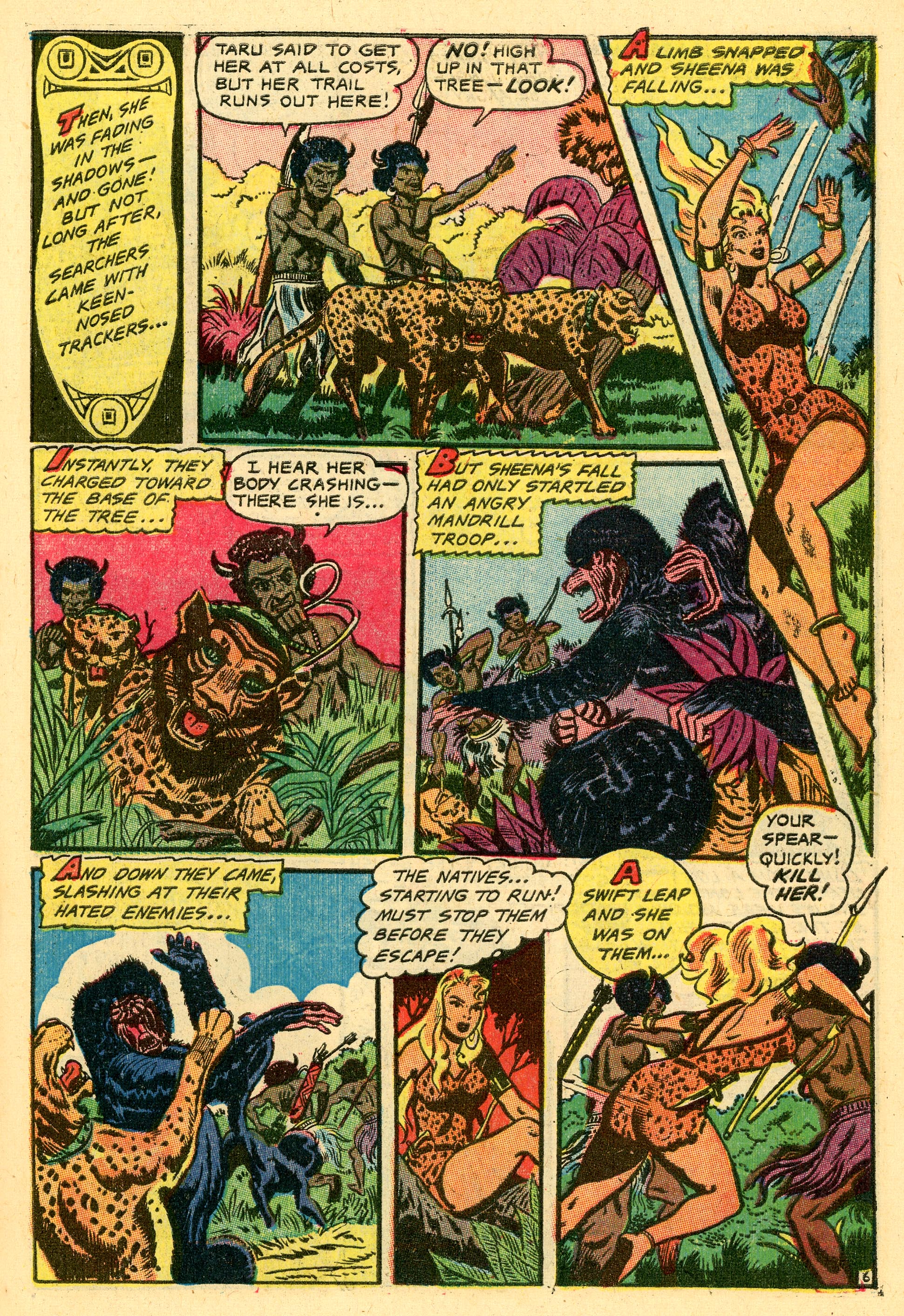 Read online Sheena, Queen of the Jungle (1942) comic -  Issue #17 - 31