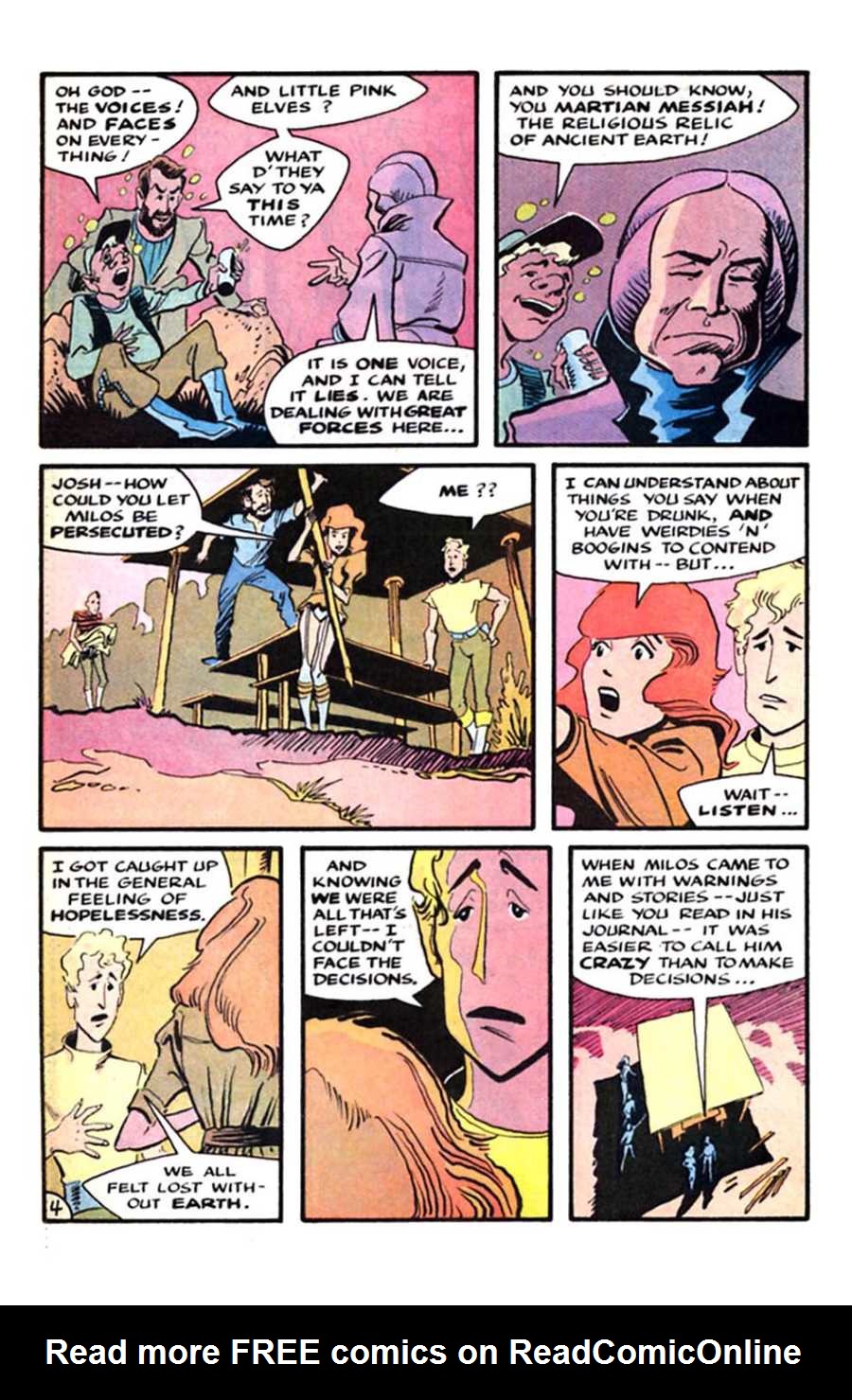 Read online Mars comic -  Issue #6 - 6