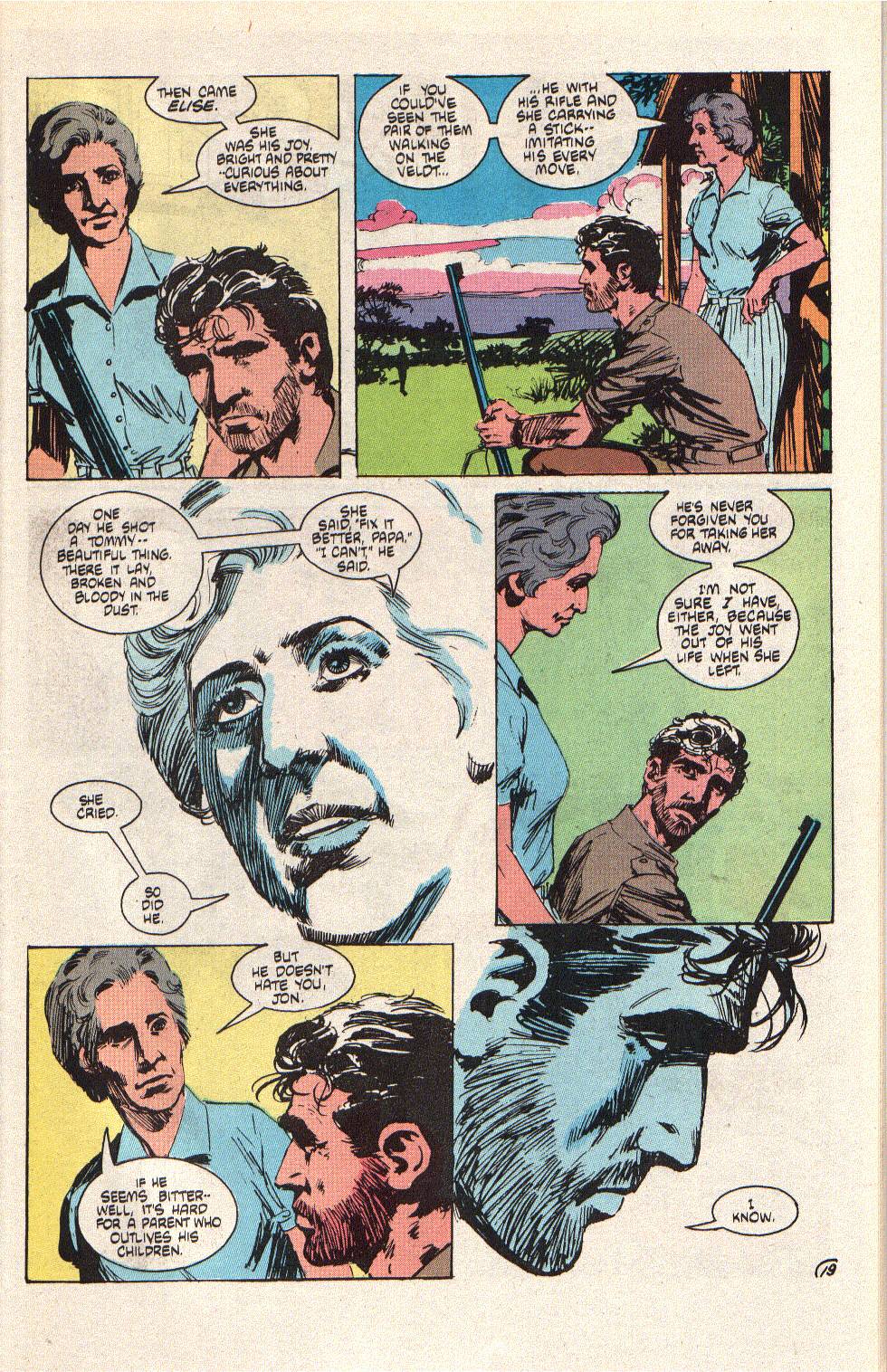Read online Jon Sable, Freelance comic -  Issue #19 - 23