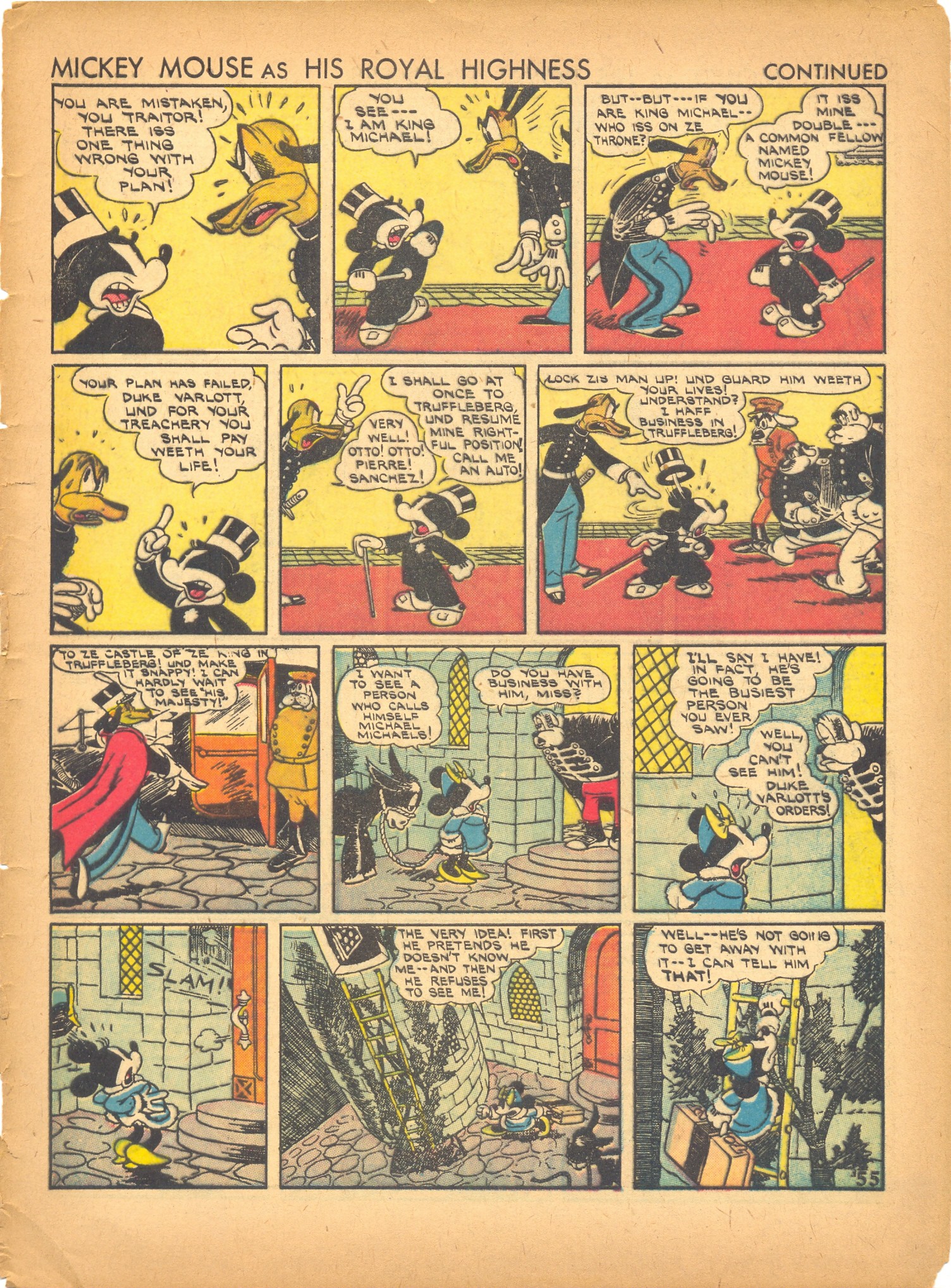 Read online Walt Disney's Comics and Stories comic -  Issue #7 - 57
