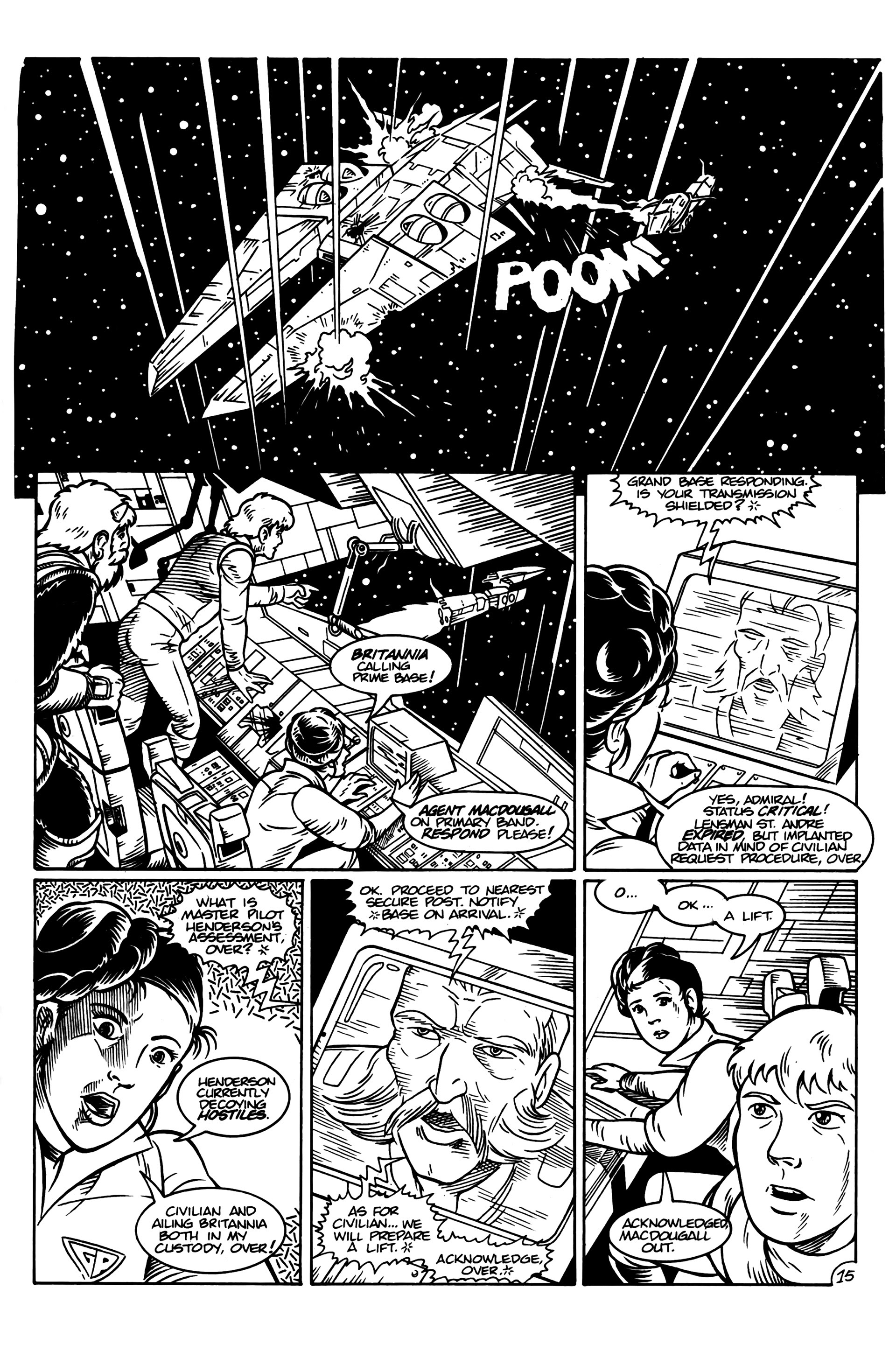 Read online Lensman: The Secret of the Lens comic -  Issue #3 - 17