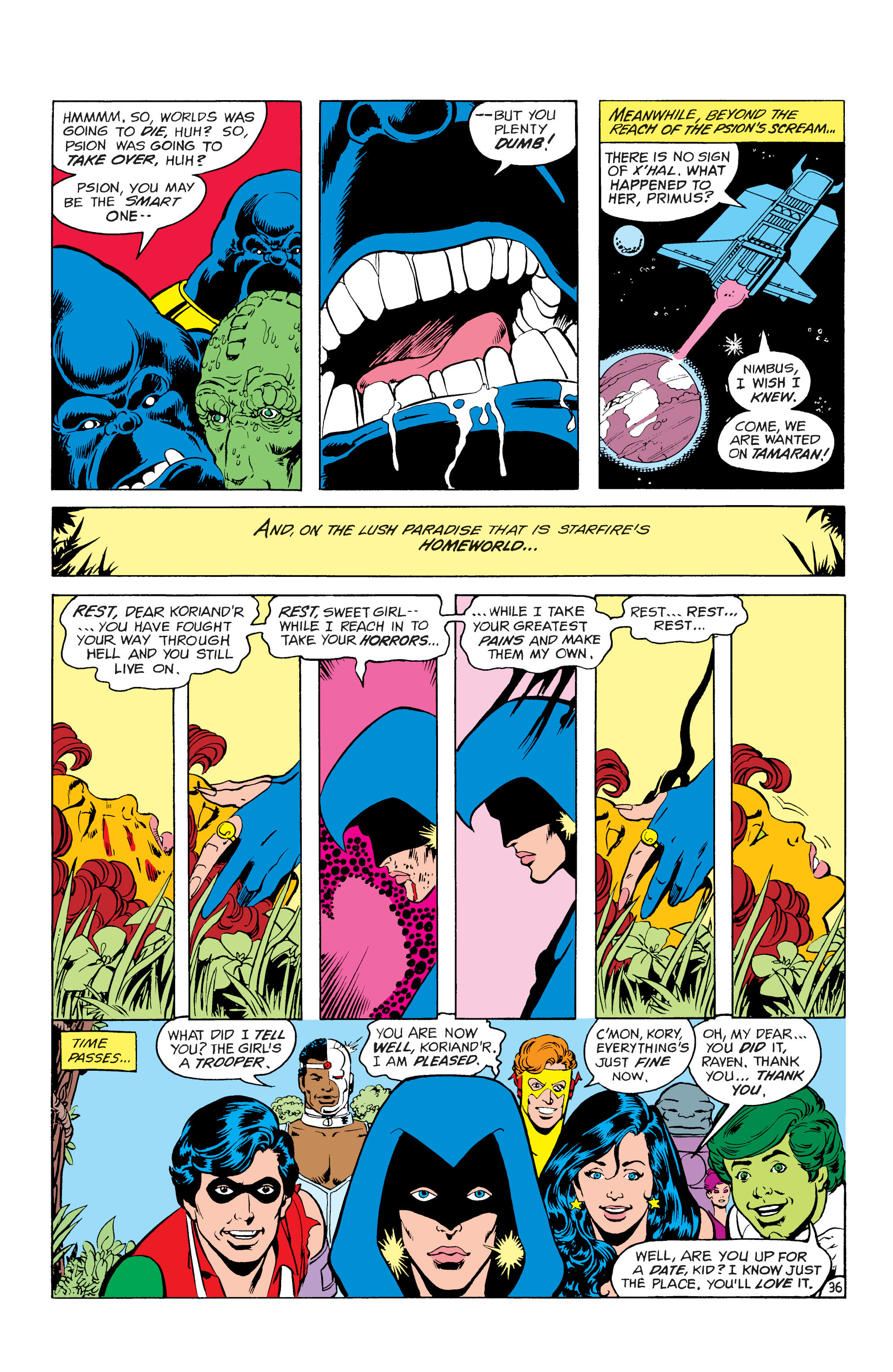 Read online The New Teen Titans (1980) comic -  Issue # _Annual 1 - 36