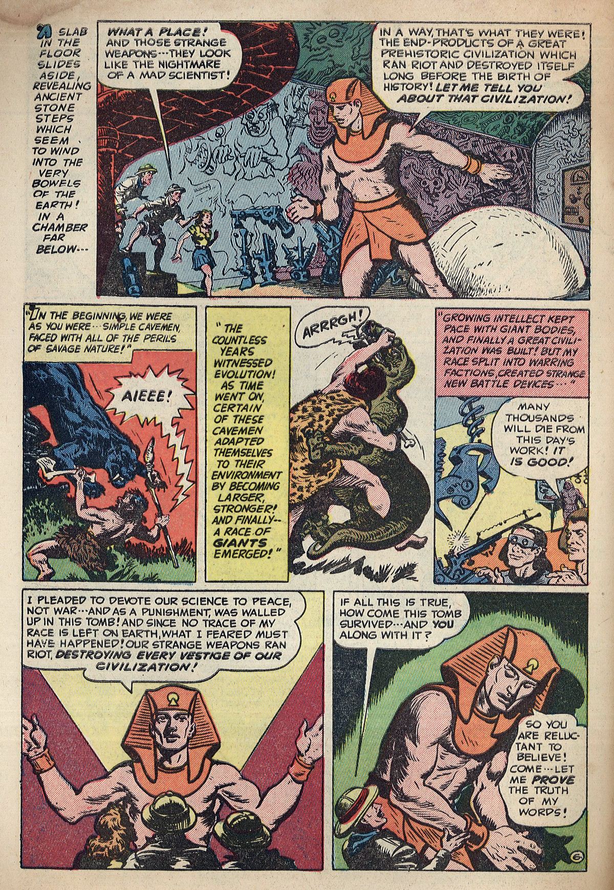 Read online Adventures Into The Unknown comic -  Issue #4 - 8