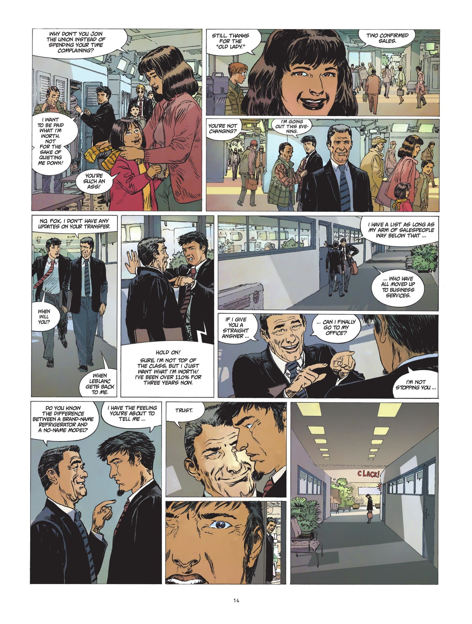 Read online HSE - Human Stock Exchange comic -  Issue #1 - 16