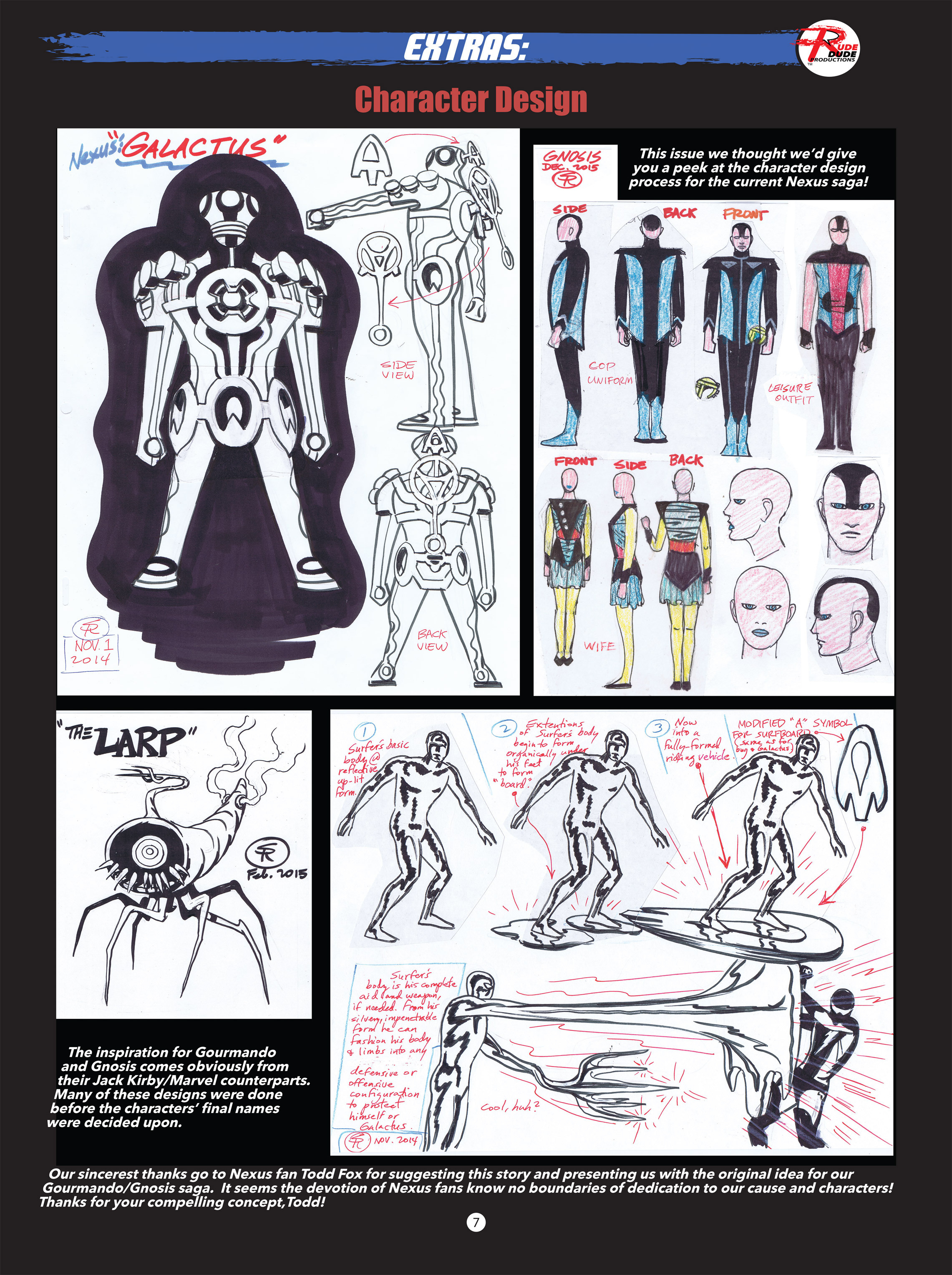 Read online Nexus: The Comic Strip comic -  Issue #5 - 7