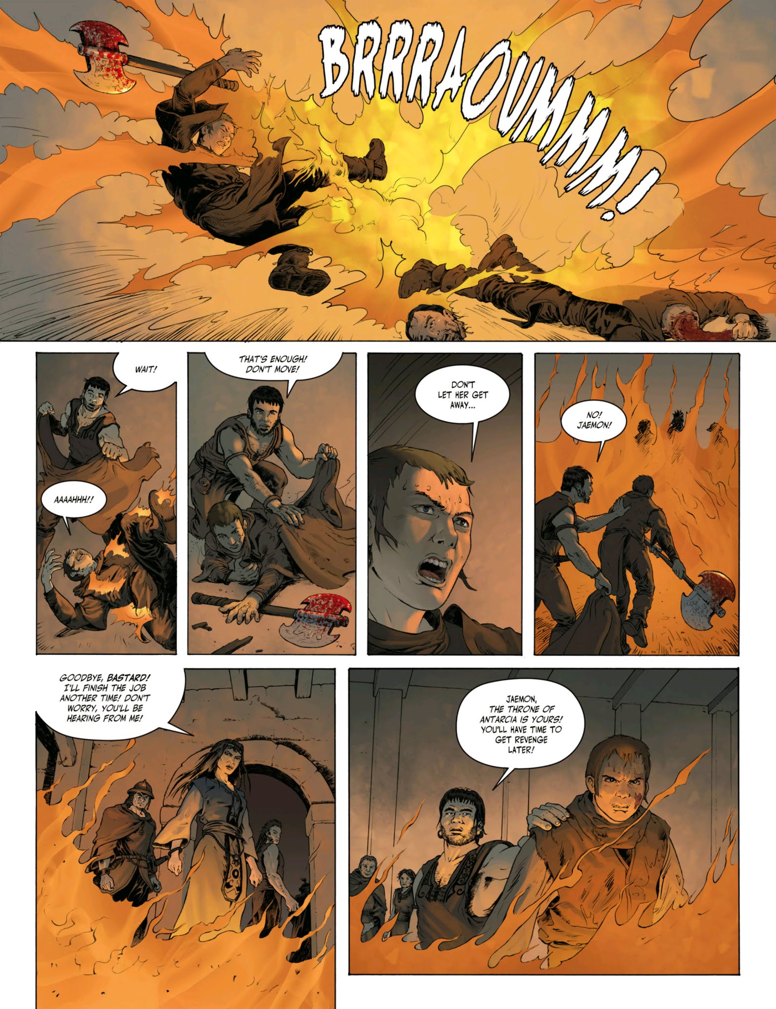 Read online Throne of Ice comic -  Issue #3 - 49