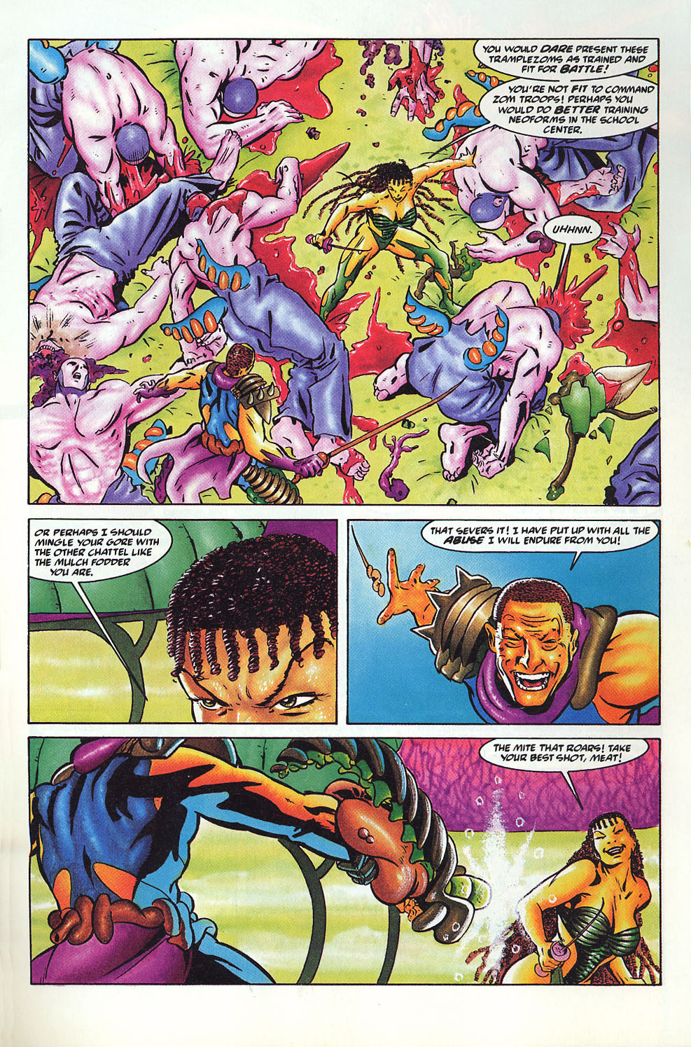 Read online Warriors of Plasm comic -  Issue #10 - 10