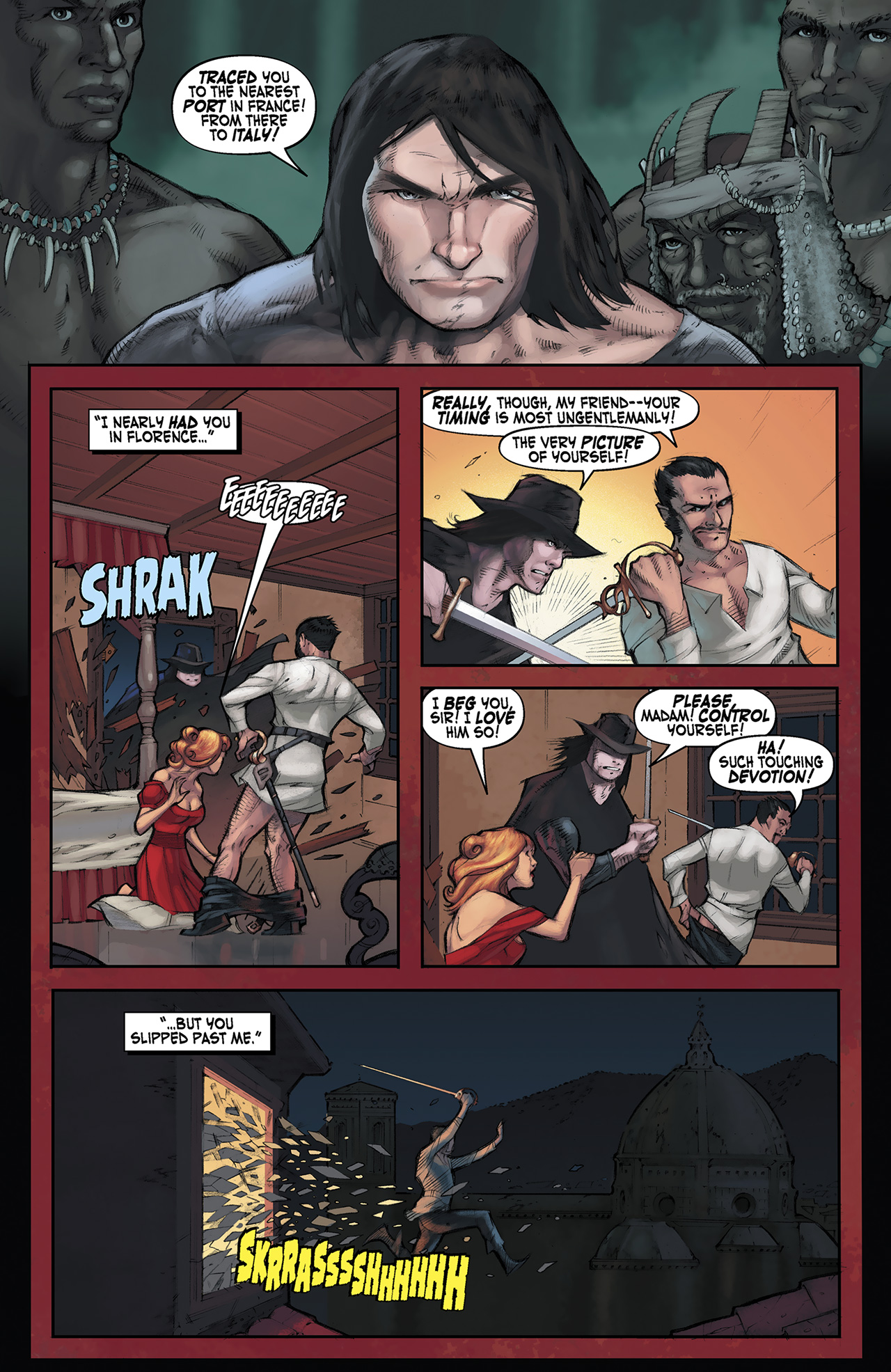 Read online Solomon Kane: Red Shadows comic -  Issue #3 - 14