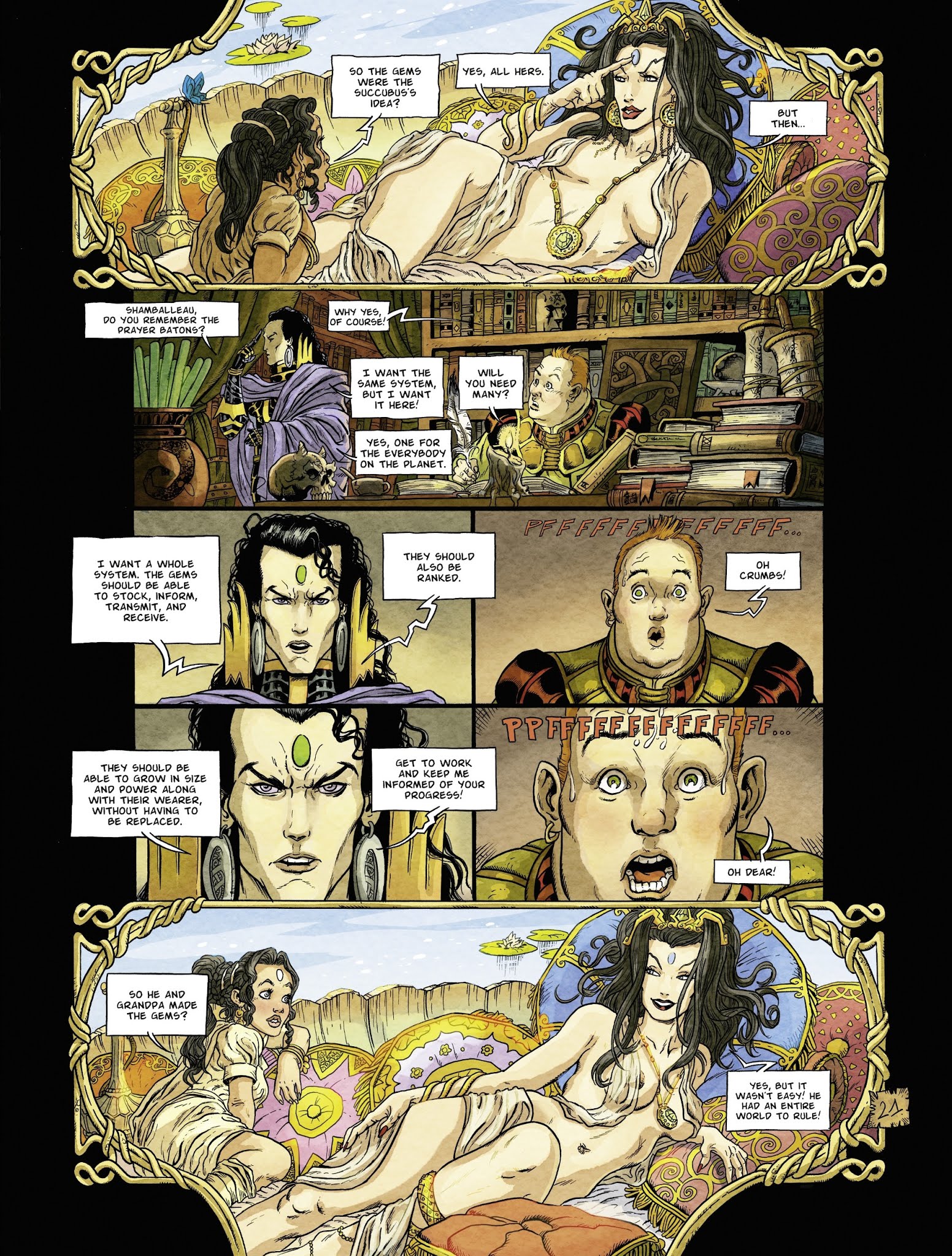 Read online The Black Moon Chronicles comic -  Issue #15 - 25