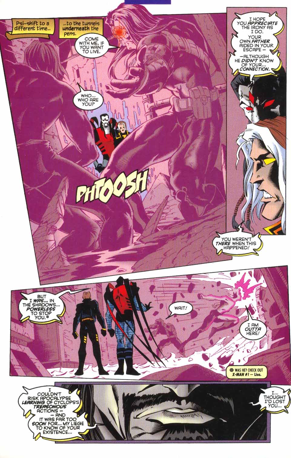 Read online X-Man comic -  Issue #4 - 10