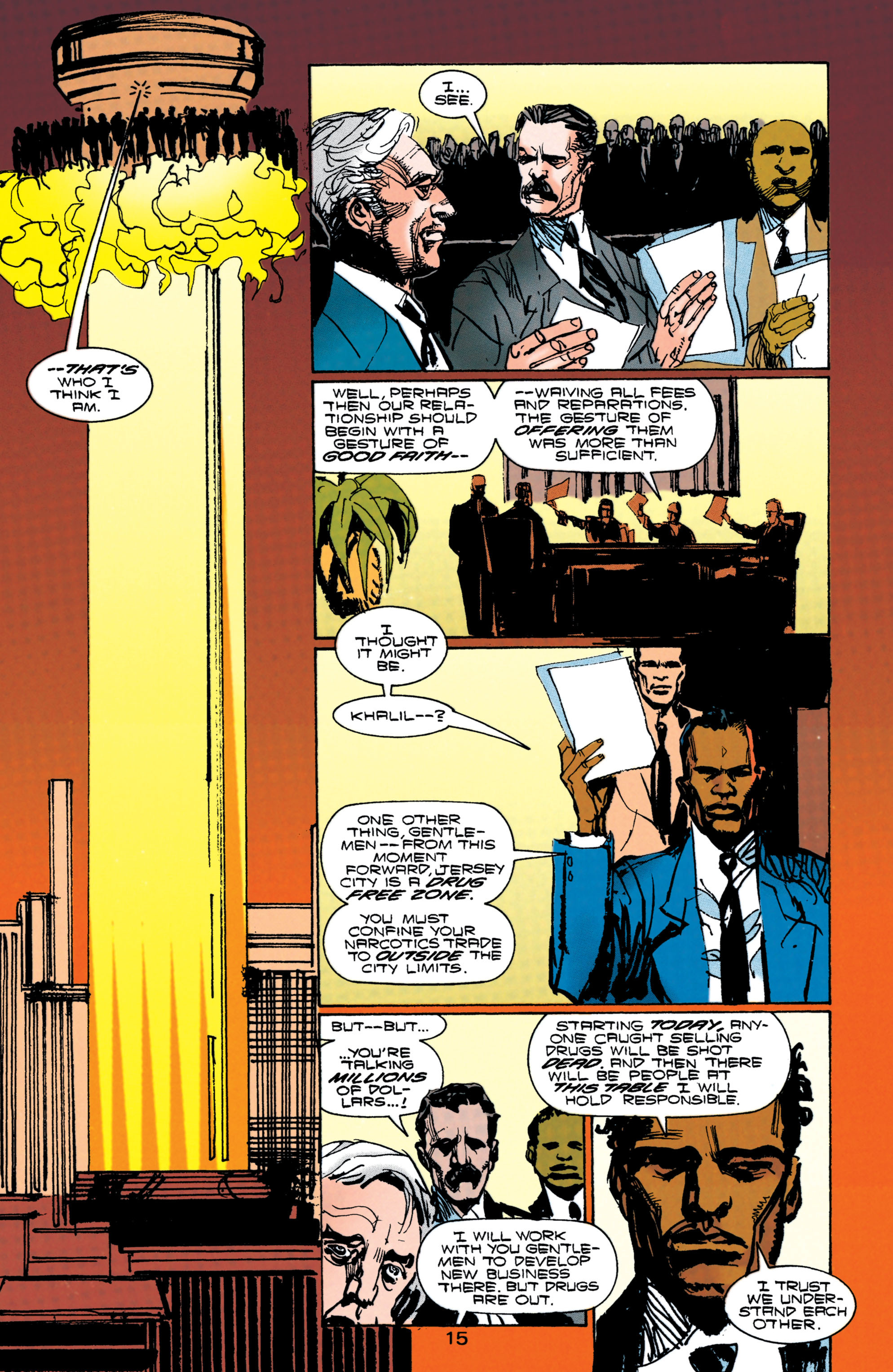 Read online Steel (1994) comic -  Issue #48 - 16