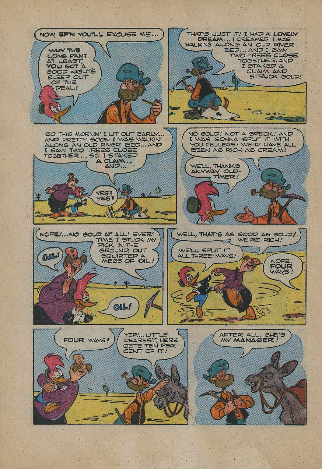 Read online Walter Lantz Woody Woodpecker (1952) comic -  Issue #18 - 24