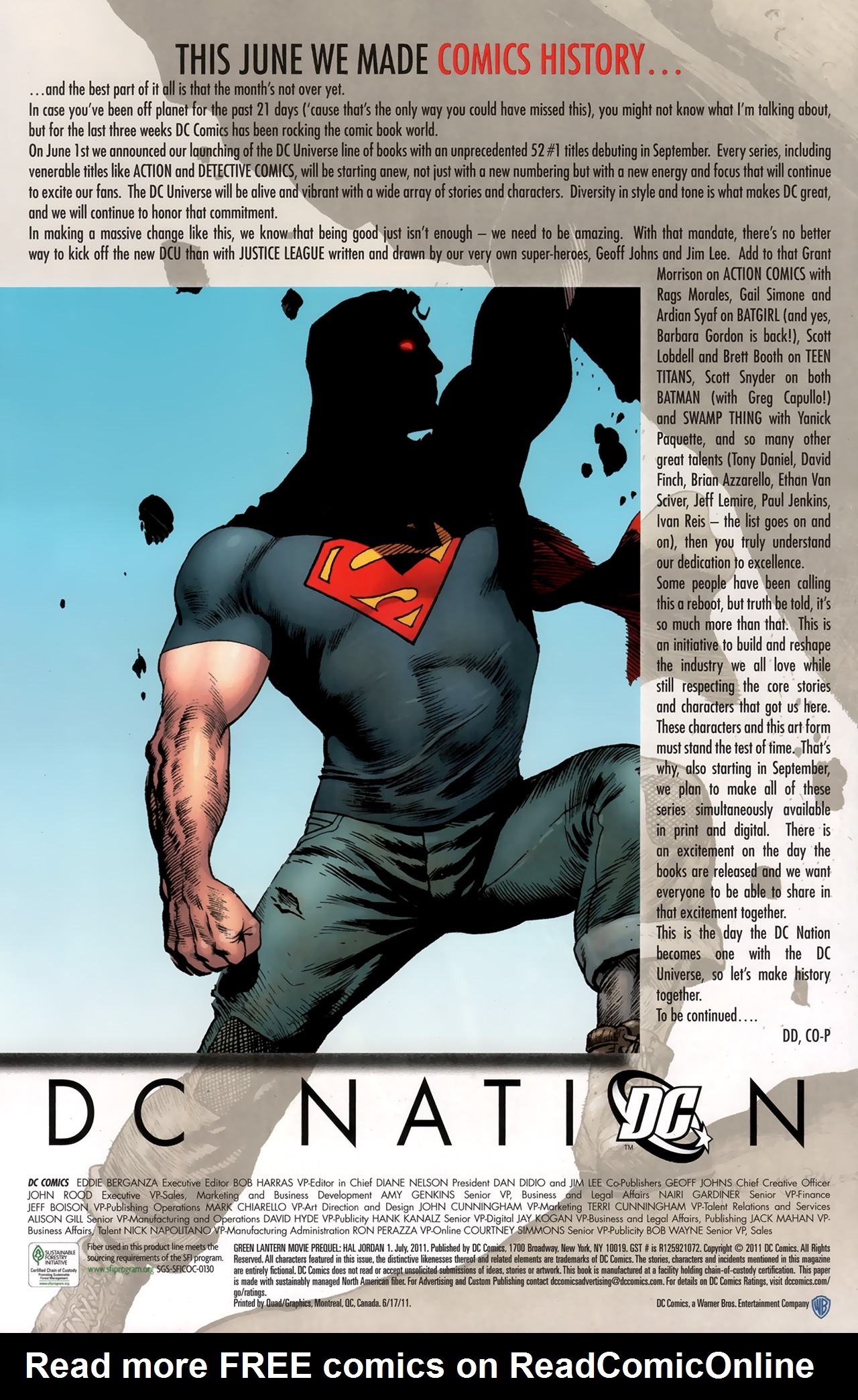 Read online Green Lantern Movie Prequel: Hal Jordan comic -  Issue # Full - 21