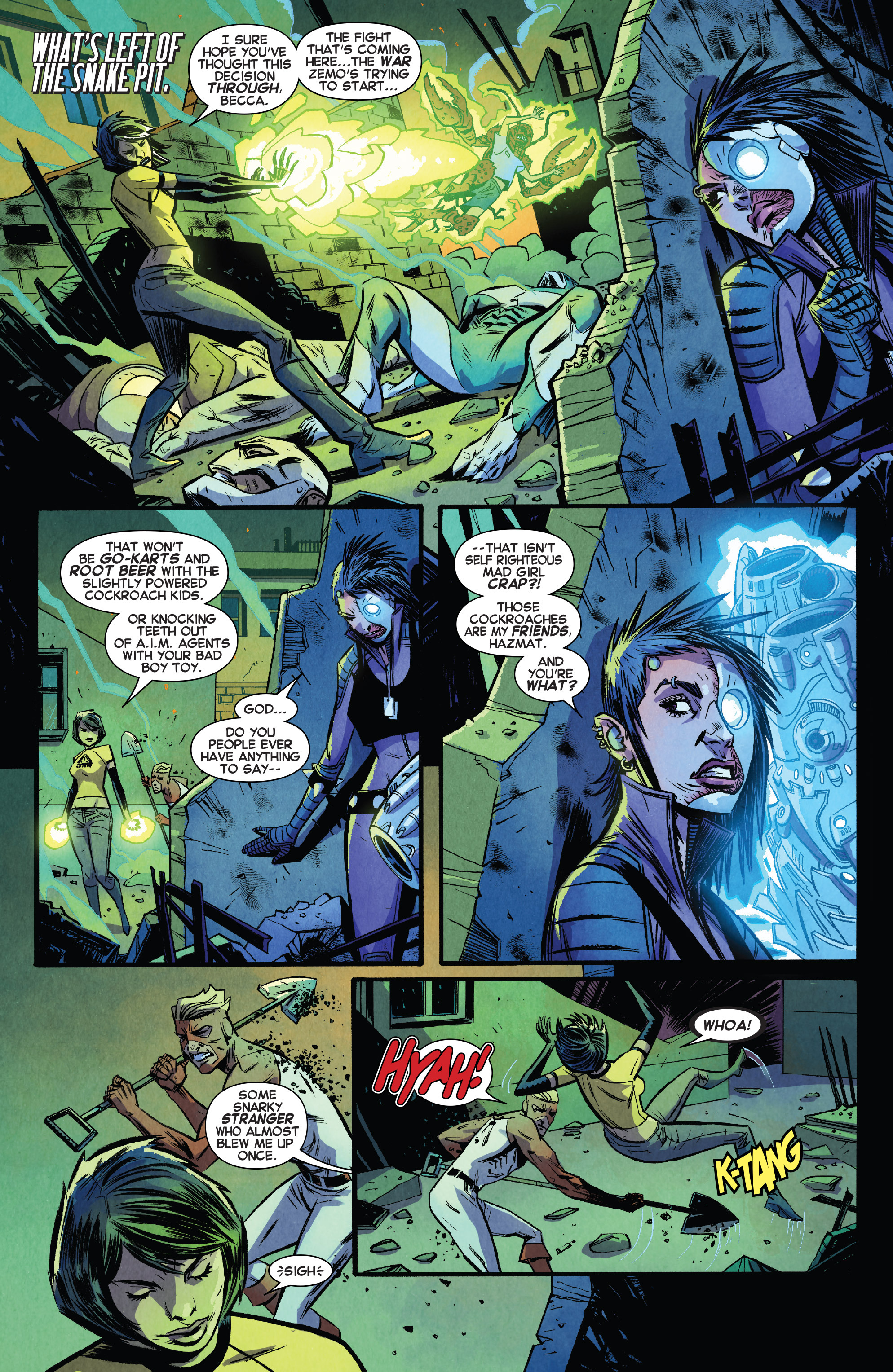 Read online Avengers Undercover comic -  Issue #8 - 16