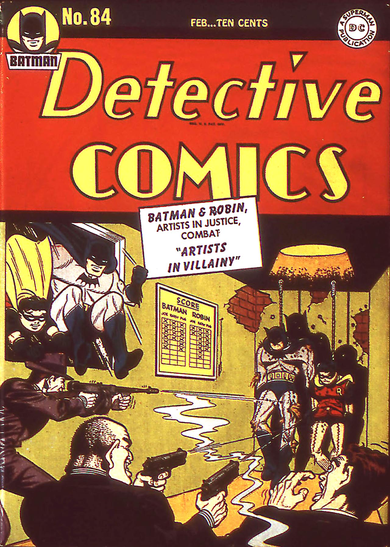 Read online Detective Comics (1937) comic -  Issue #84 - 1