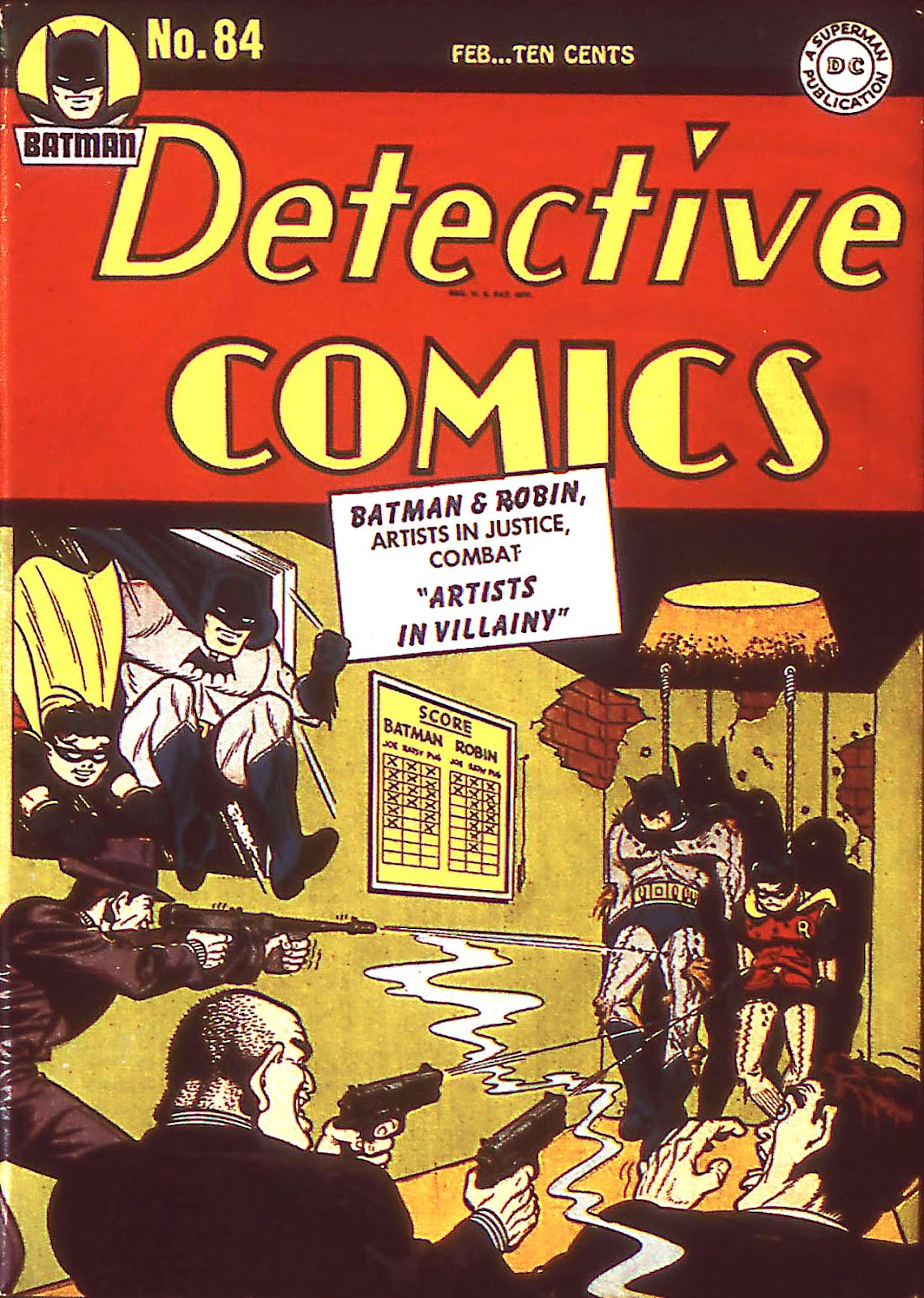 Detective Comics (1937) issue 84 - Page 1