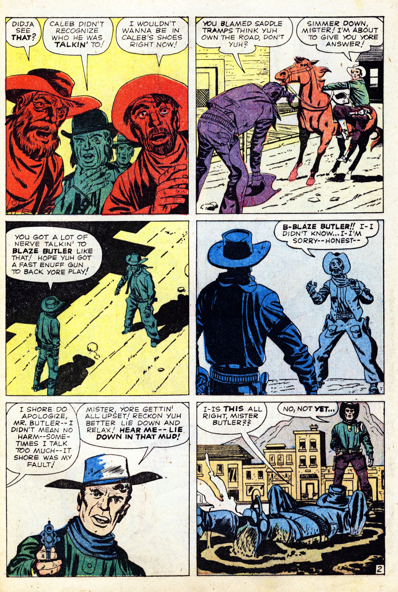 Read online Gunsmoke Western comic -  Issue #62 - 29
