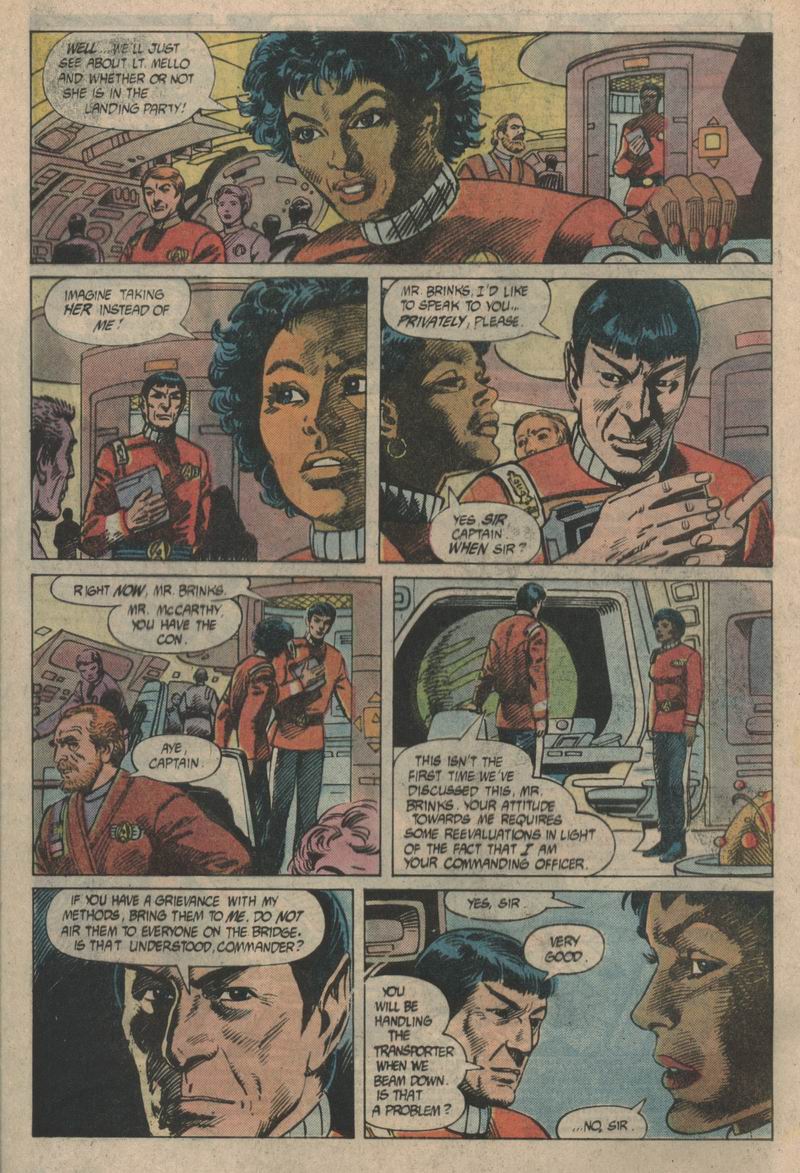 Read online Star Trek (1984) comic -  Issue #26 - 3