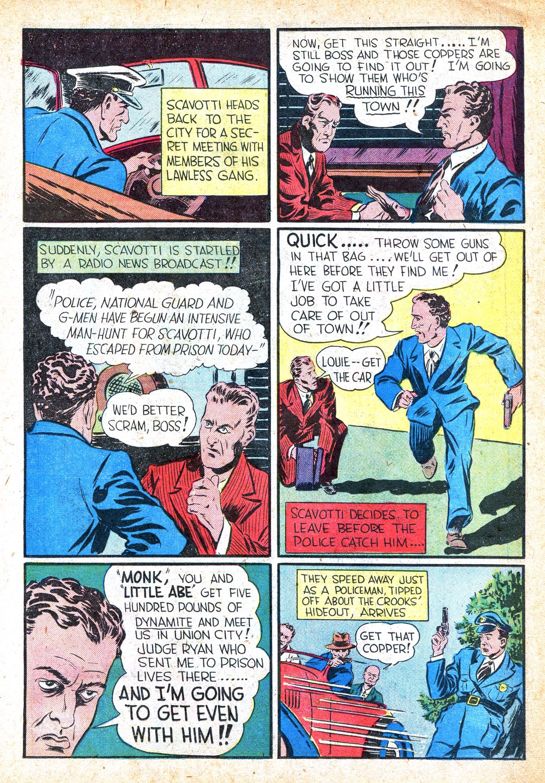 Read online Masked Marvel comic -  Issue #1 - 27