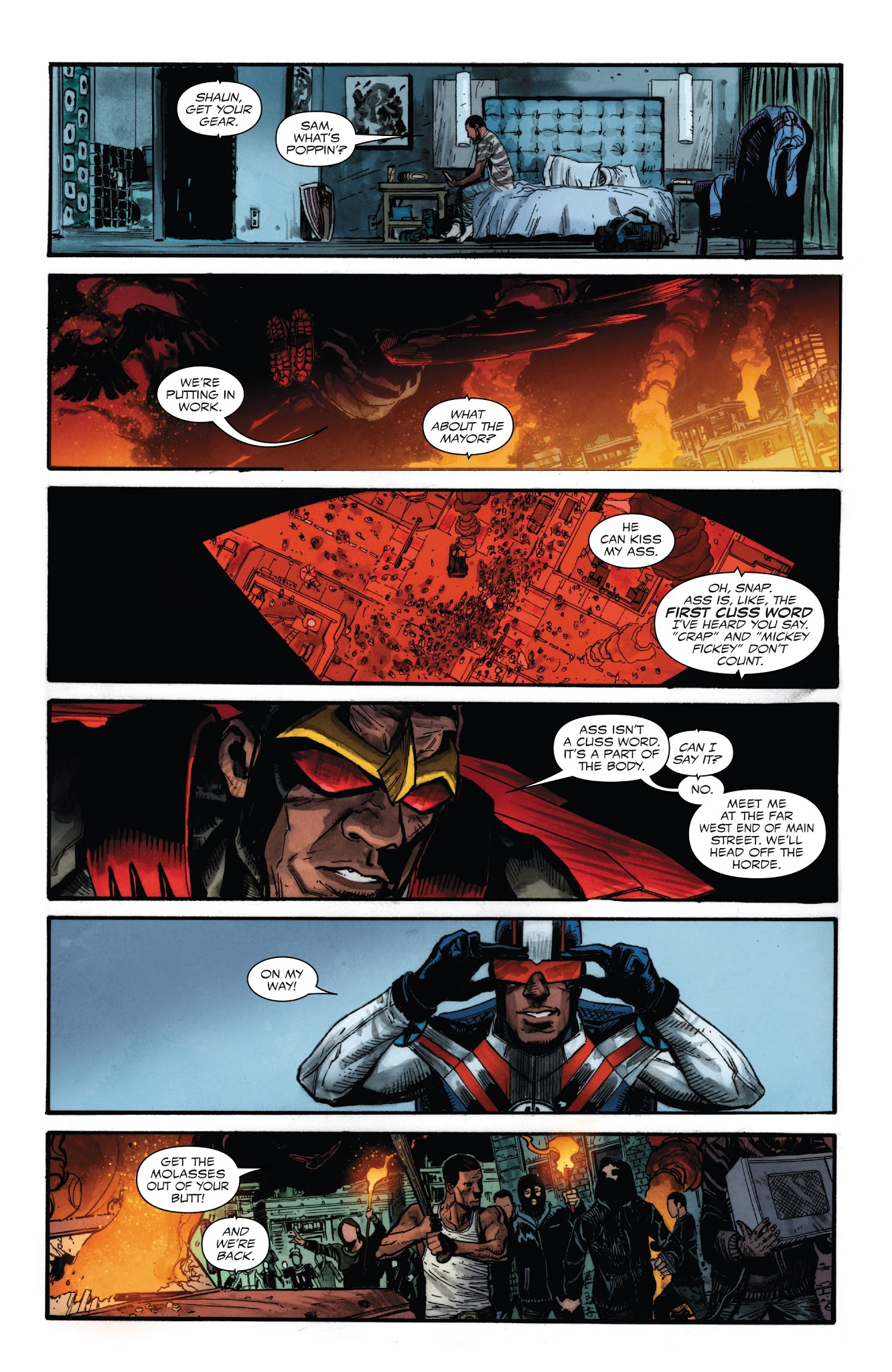 Read online Falcon (2017) comic -  Issue #2 - 18
