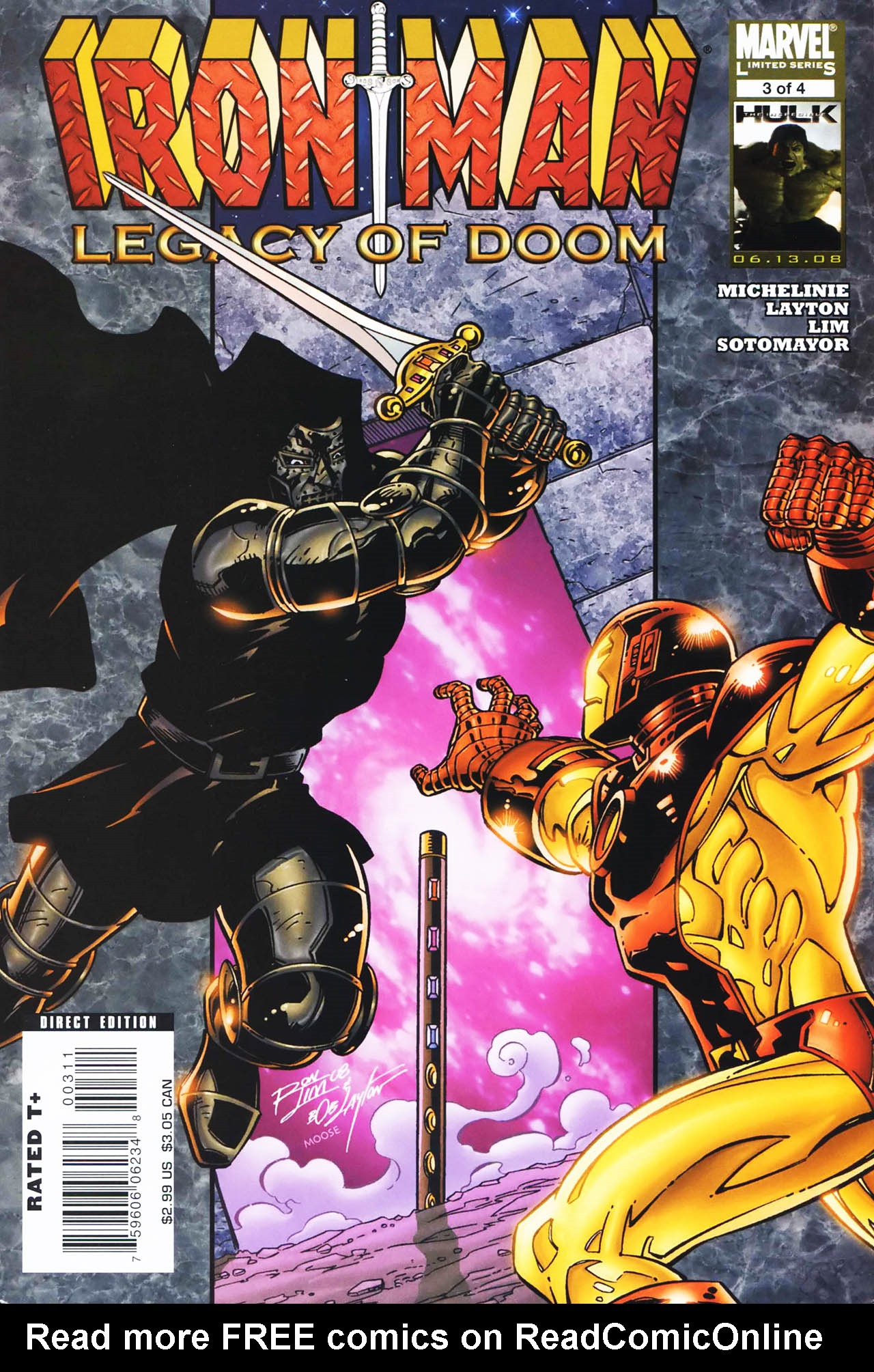 Read online Iron Man: Legacy of Doom comic -  Issue #3 - 1