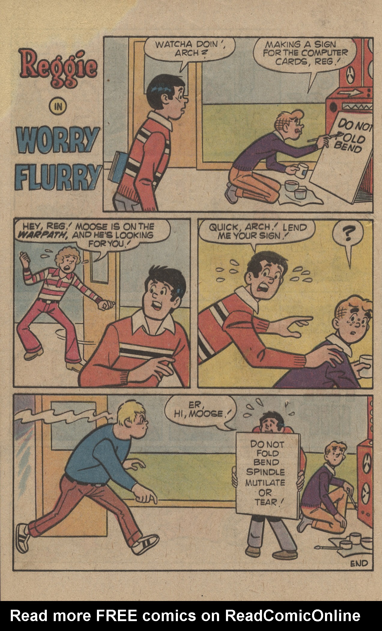 Read online Archie's Joke Book Magazine comic -  Issue #242 - 32